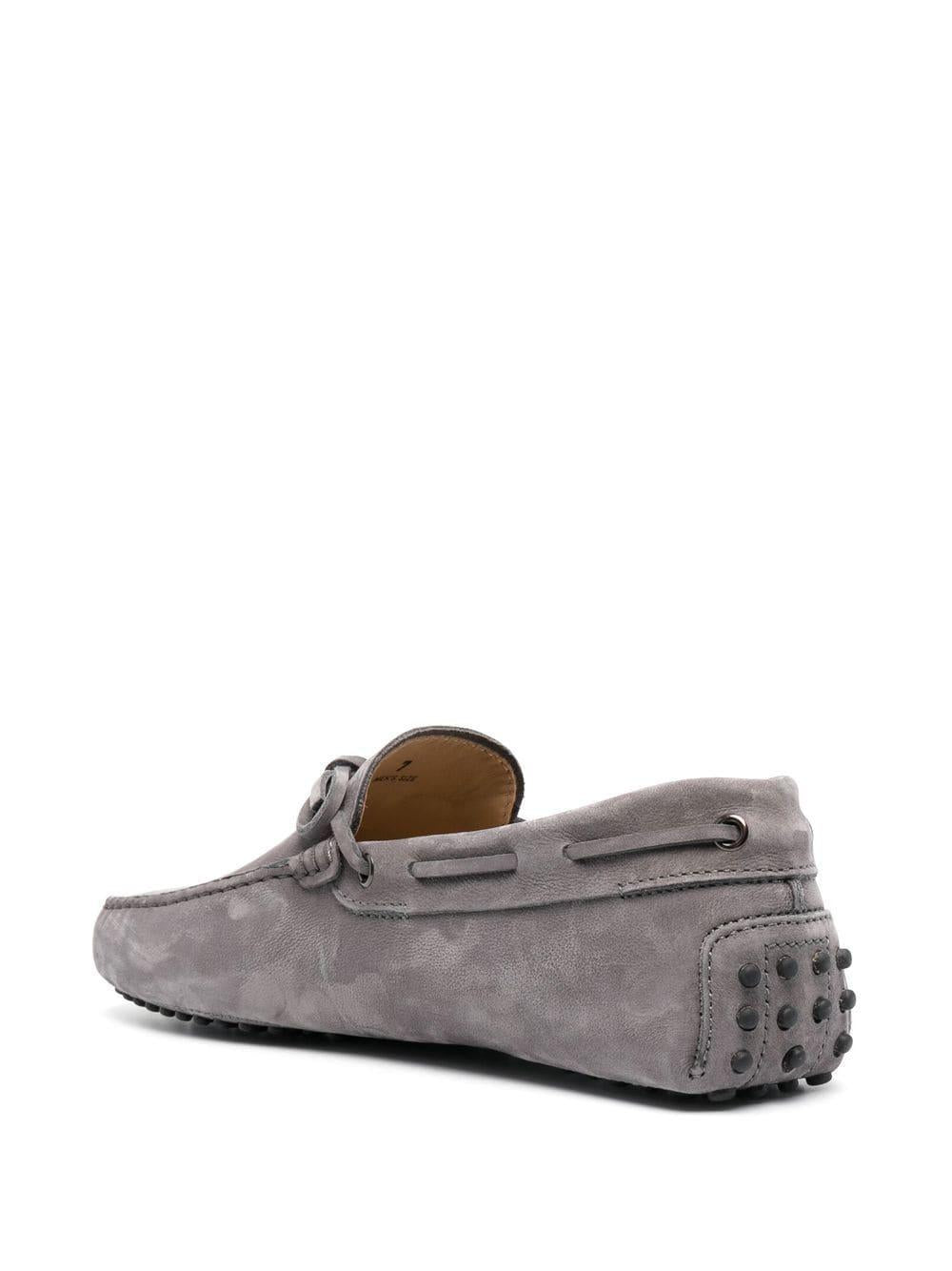 Gommino lace-up suede loafers XXM0GW054706RN B414 TOD'S