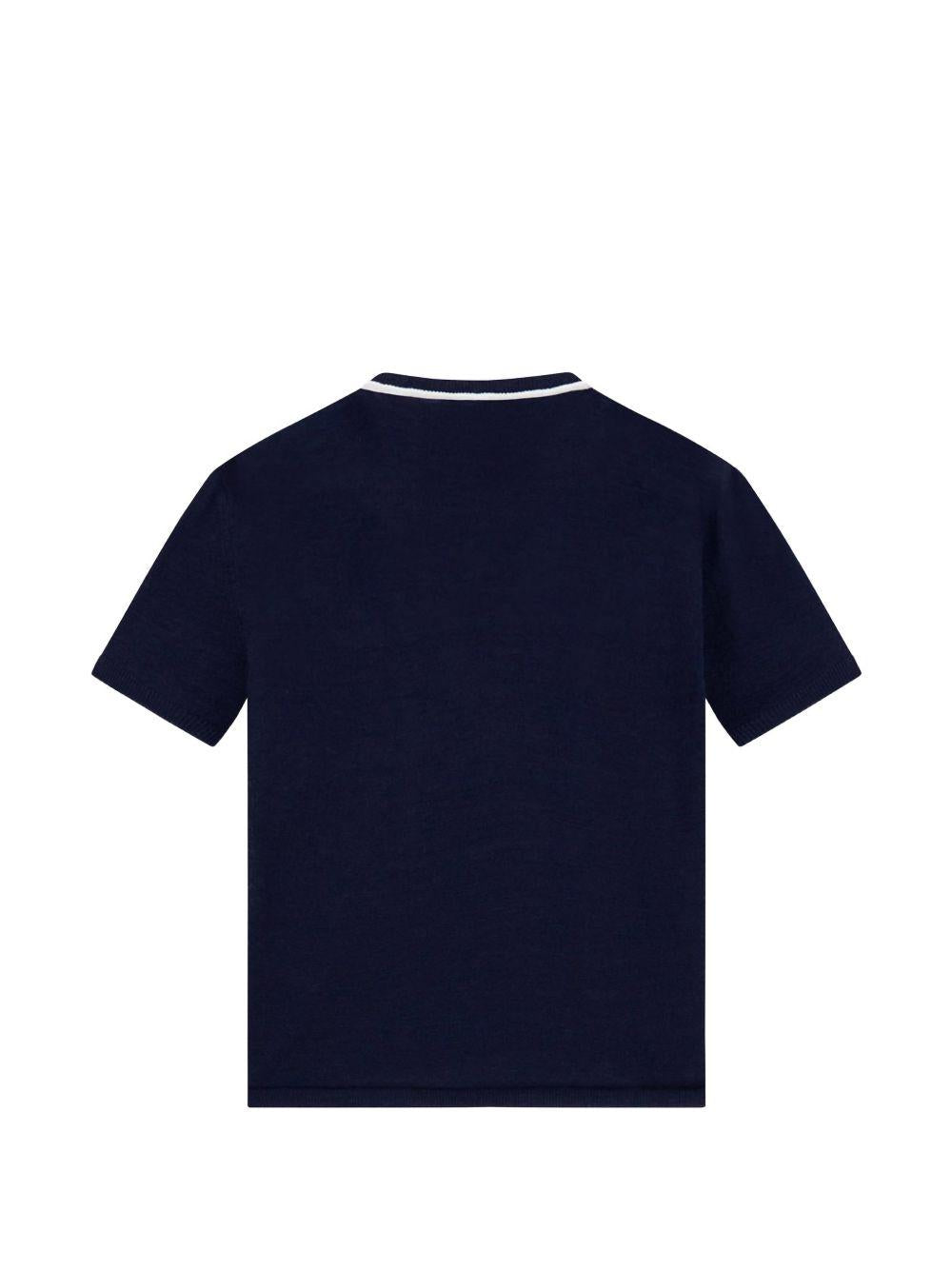 Crew-neck jumper in linen and silk GM003520 AF24710FB010 GIORGIO ARMANI