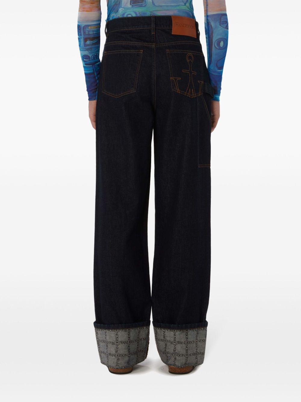 Straight leg mid-rise jeans<BR/><BR/><BR/> DT0096 PG1630870 JW ANDERSON