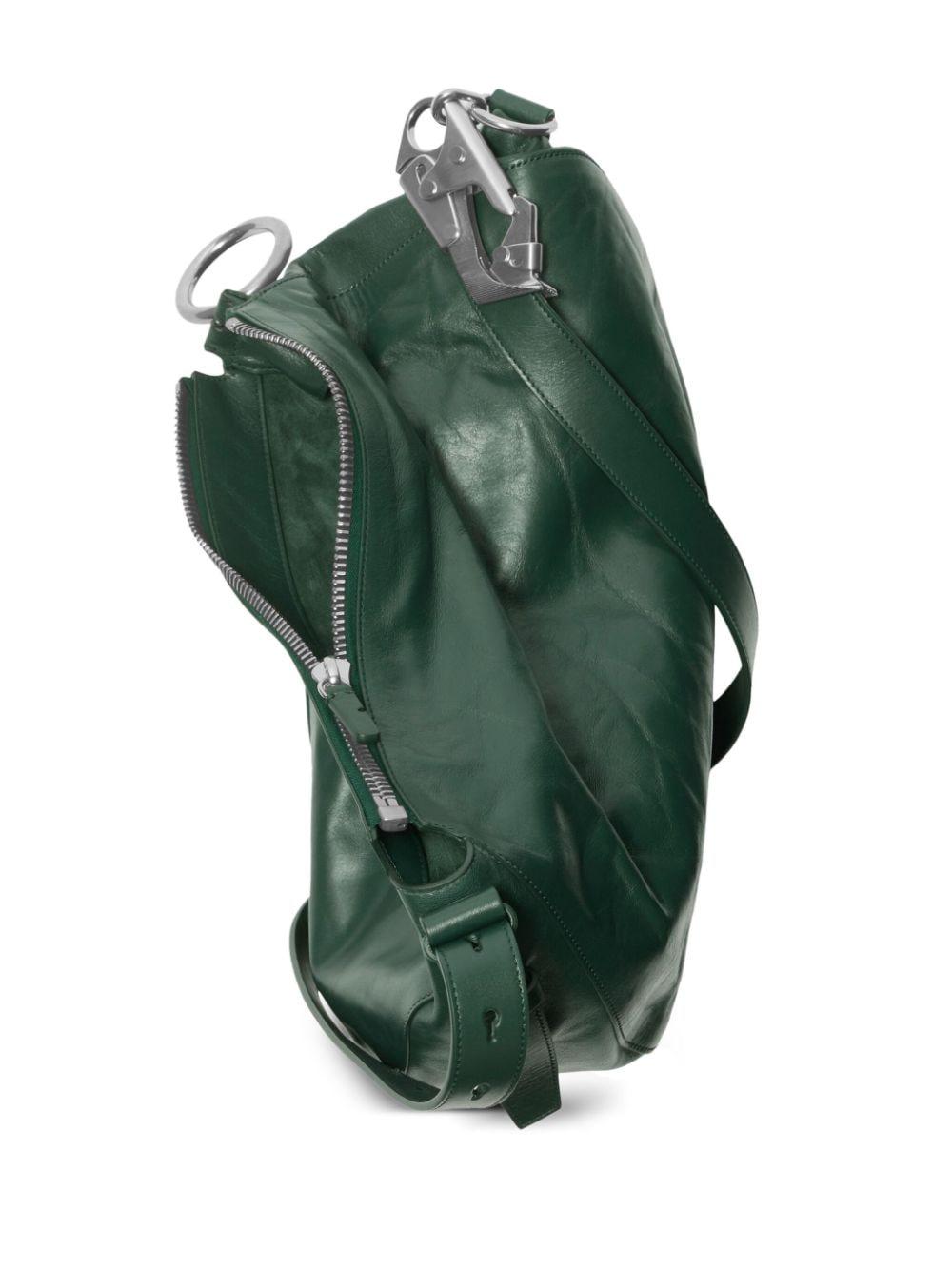 Knight leather tote bag<BR/><BR/><BR/> 8083344 B7325 BURBERRY