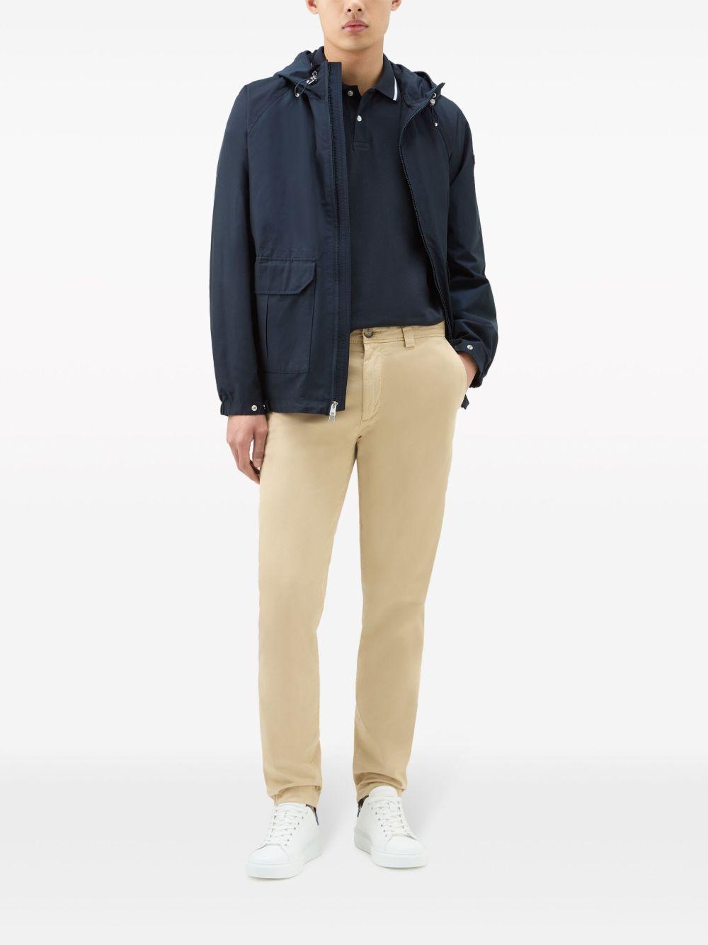 Monterey cotton polo shirt<BR/><BR/> CFWOPO0066MRUT2556 3989 WOOLRICH