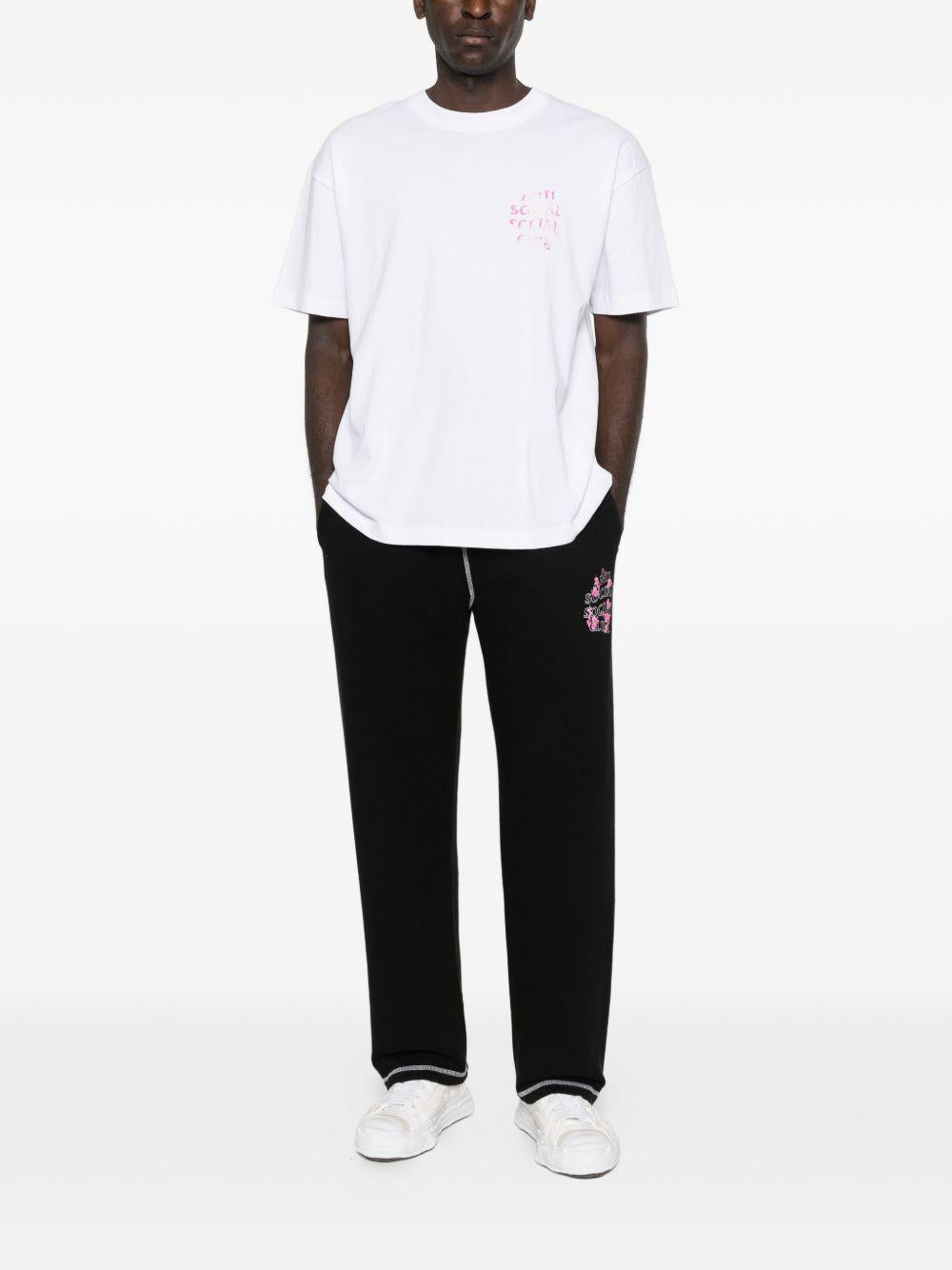 logo-print t-shirt ASSC120029 WHITE ANTI SOCIAL SOCIAL CLUB