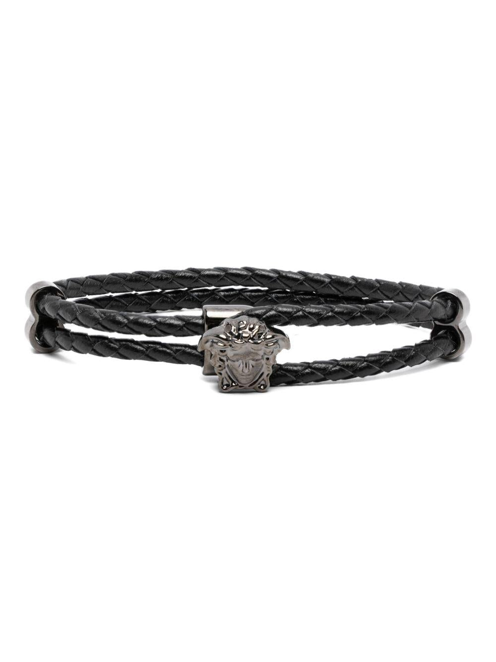 La Medusa Leather Bracelet DG05579 DMTND41UB VERSACE