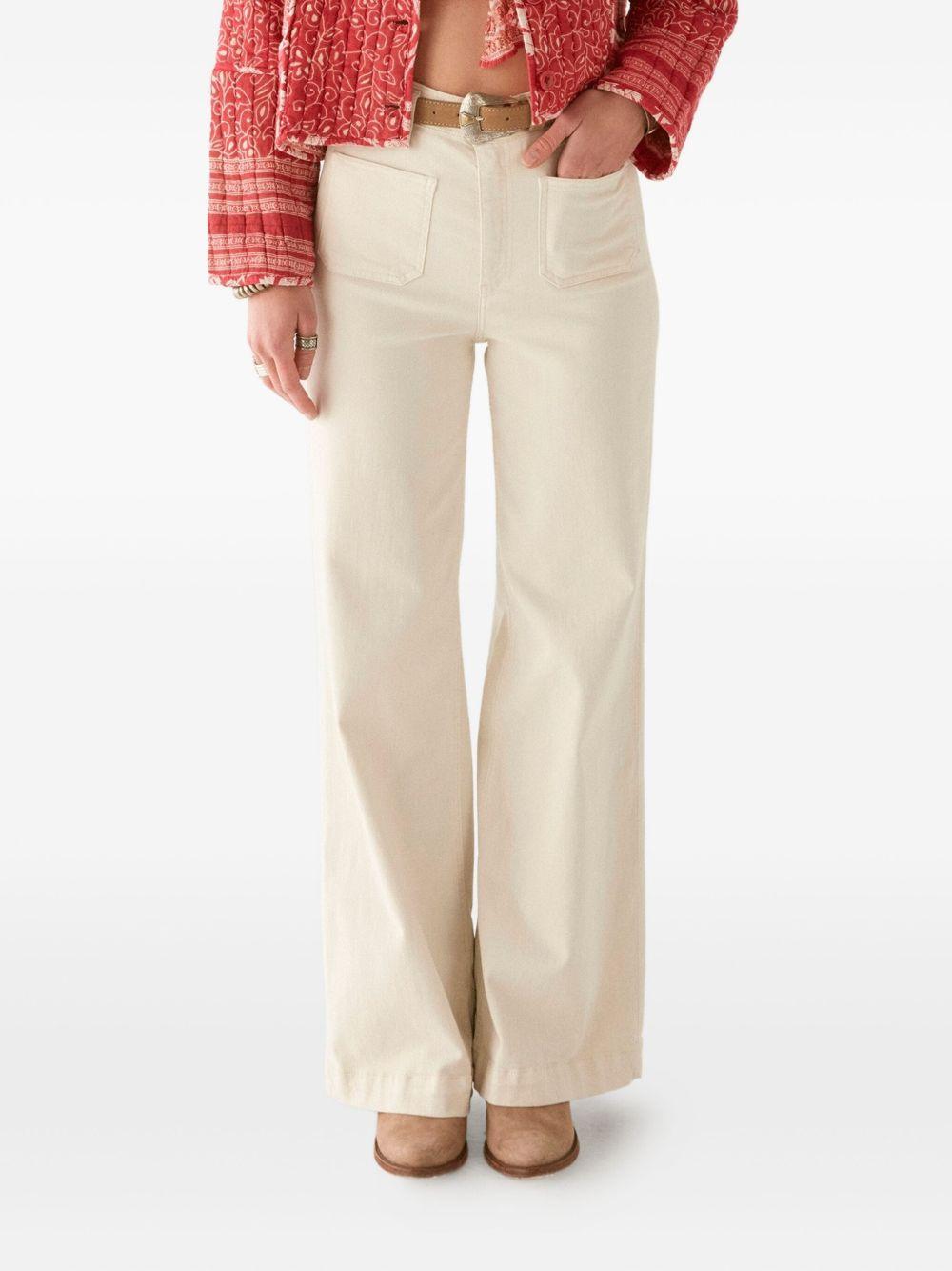 Edna Pant ecru EDNA ECRU MAISON HOTEL
