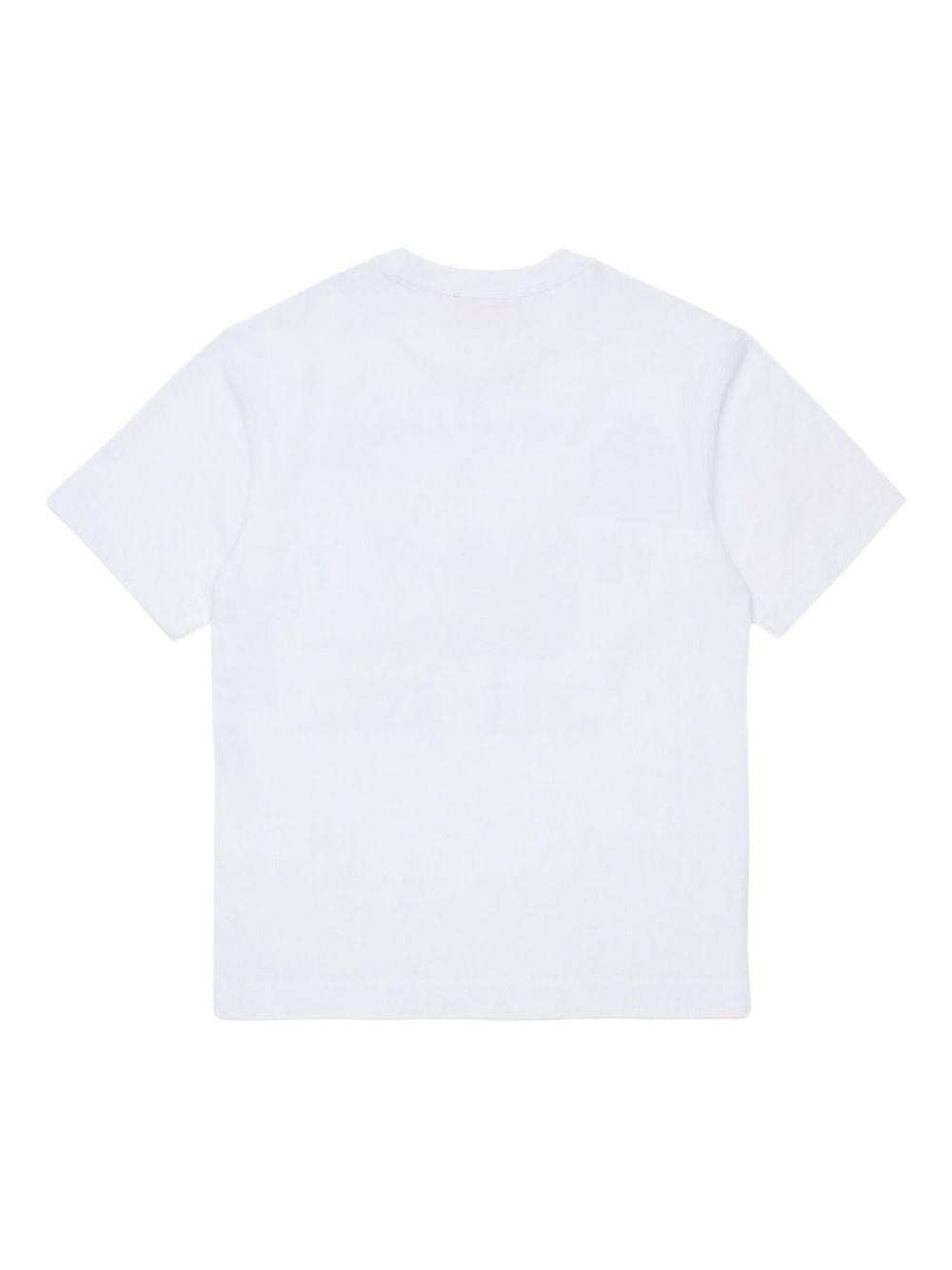 T-shirt with vintage-style print J02583 KYAYSK100 DIESEL KIDS