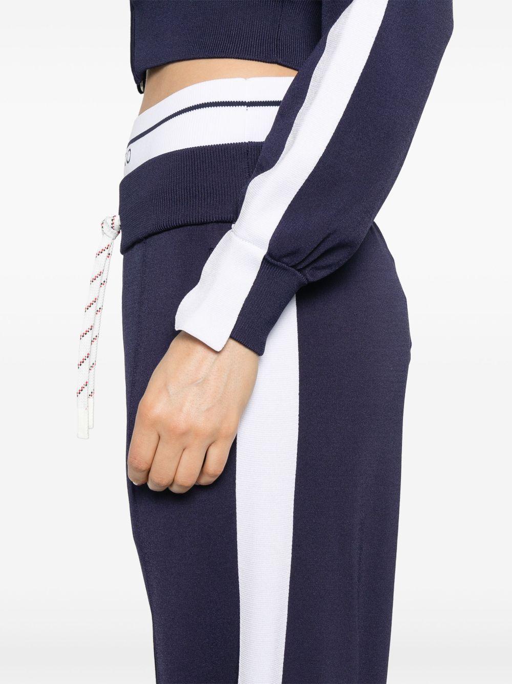 Logo-waistband track pants<BR/><BR/><BR/> 104888 A2FQEZ1 PINKO