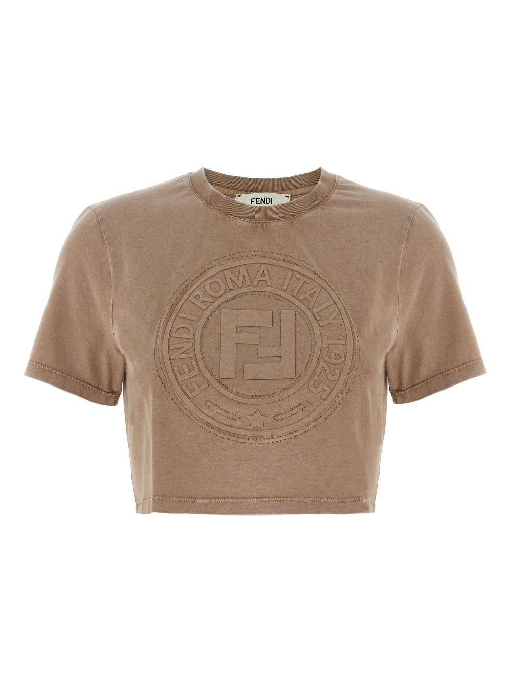 Cropped T-shirt FS9715 ASNIF1RX9 FENDI
