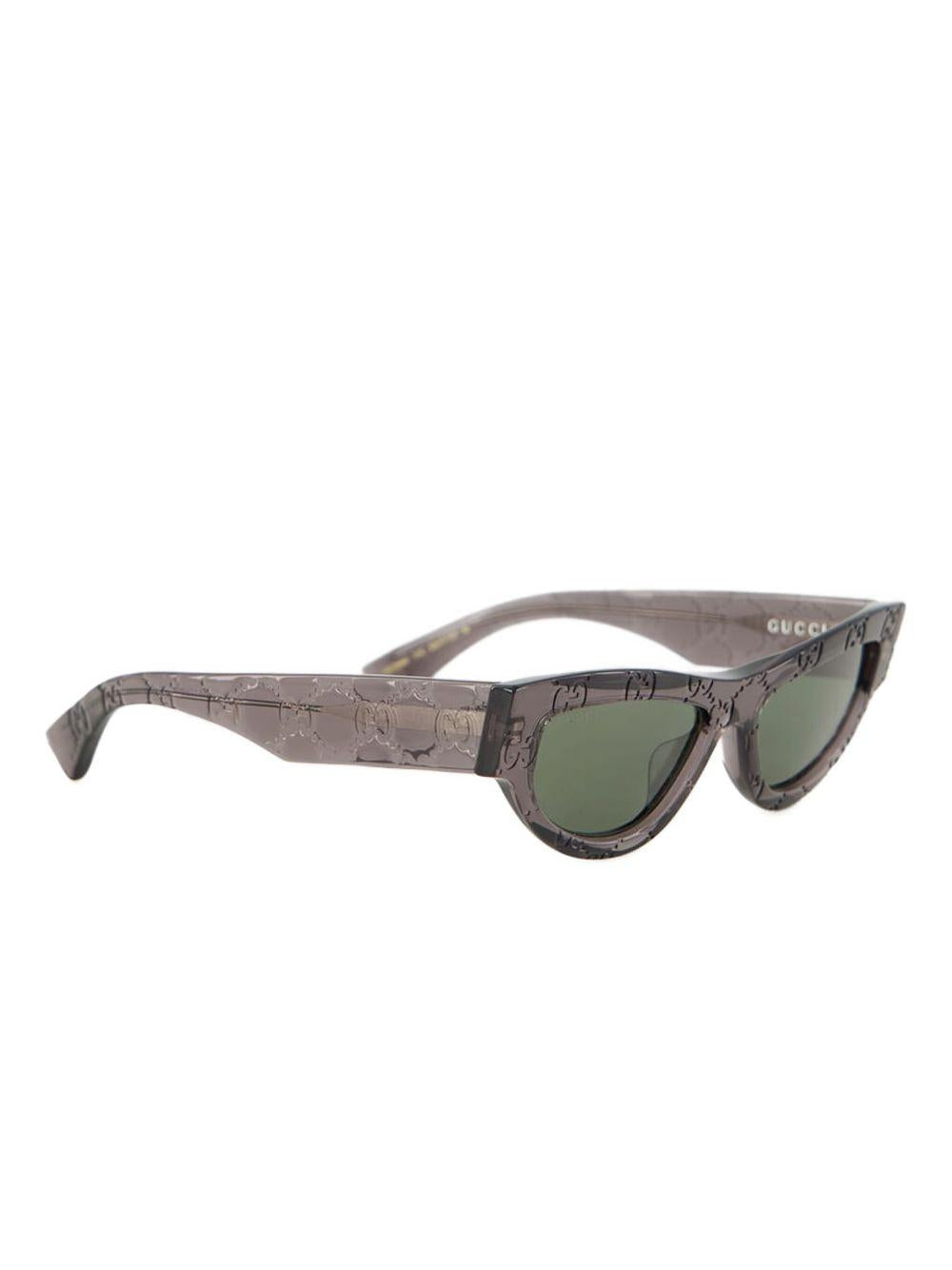 Cat Eye Sunglasses with GG Motif<BR/> 819555 J07421012 GUCCI