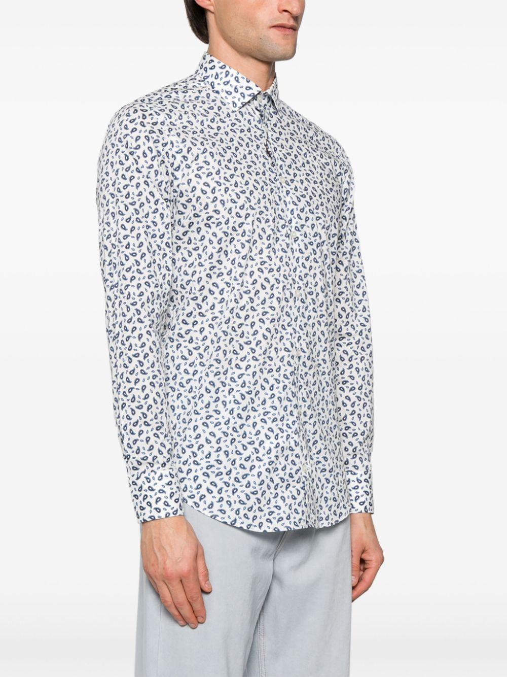 Paisley-print shirt<BR/><BR/><BR/> MRIB0005 99SAEB8X0800 ETRO
