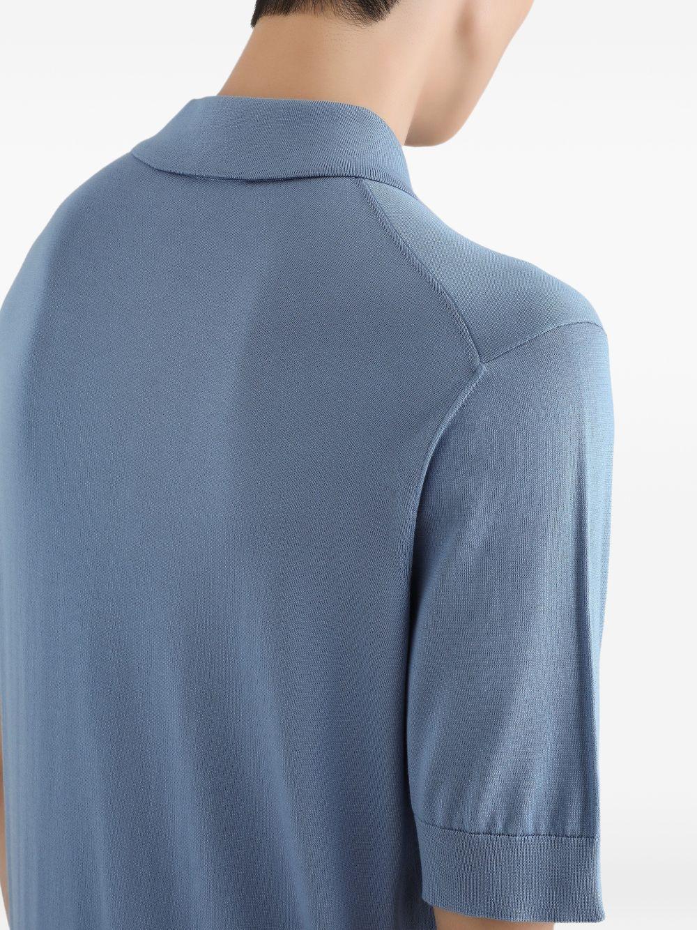 Silk polo shirt GXZ02Z JBSO5B0965 DOLCE & GABBANA