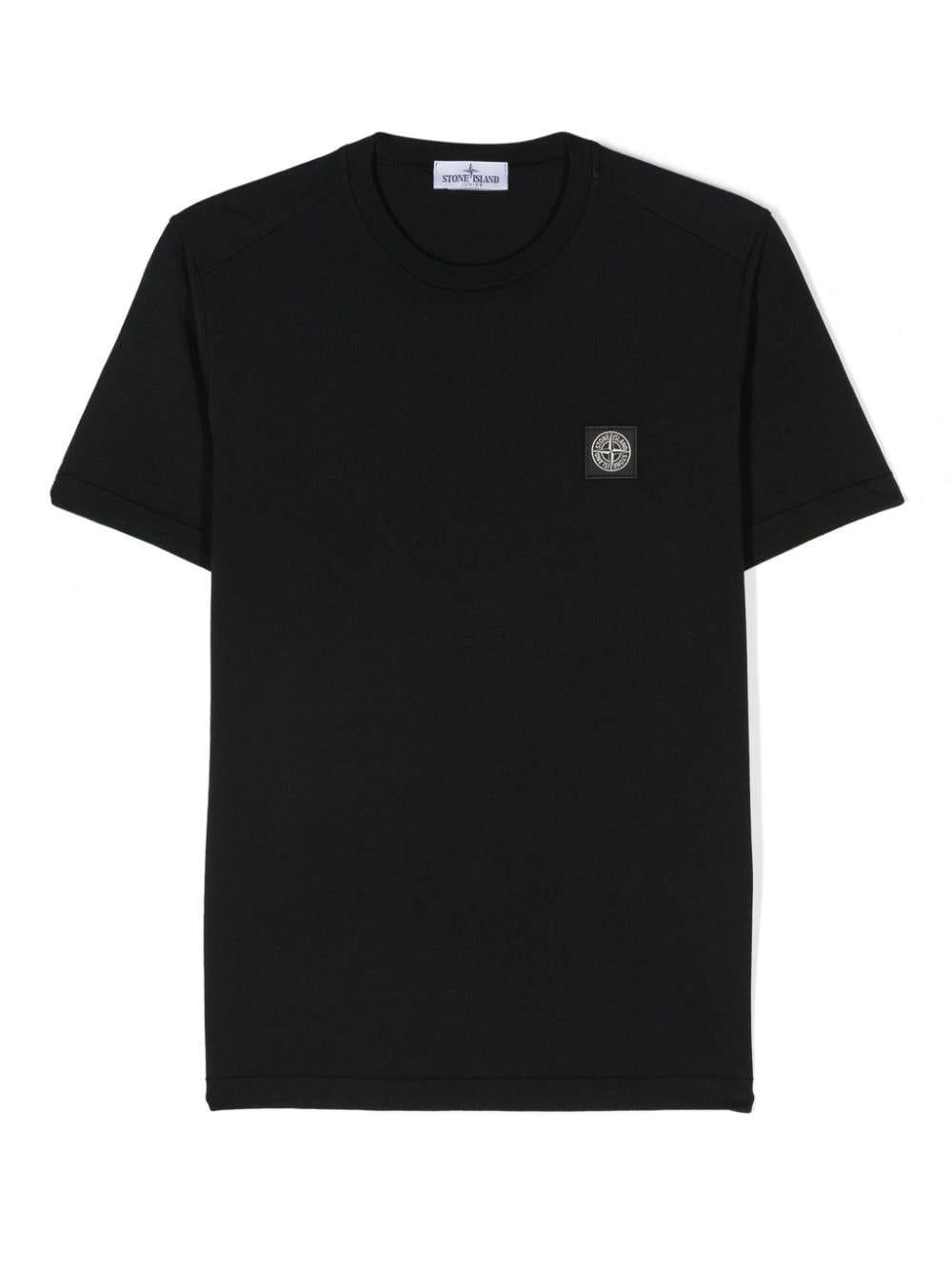 Compass-patch T-shirt<BR/><BR/> 8116201 47V0029 STONE ISLAND KIDS