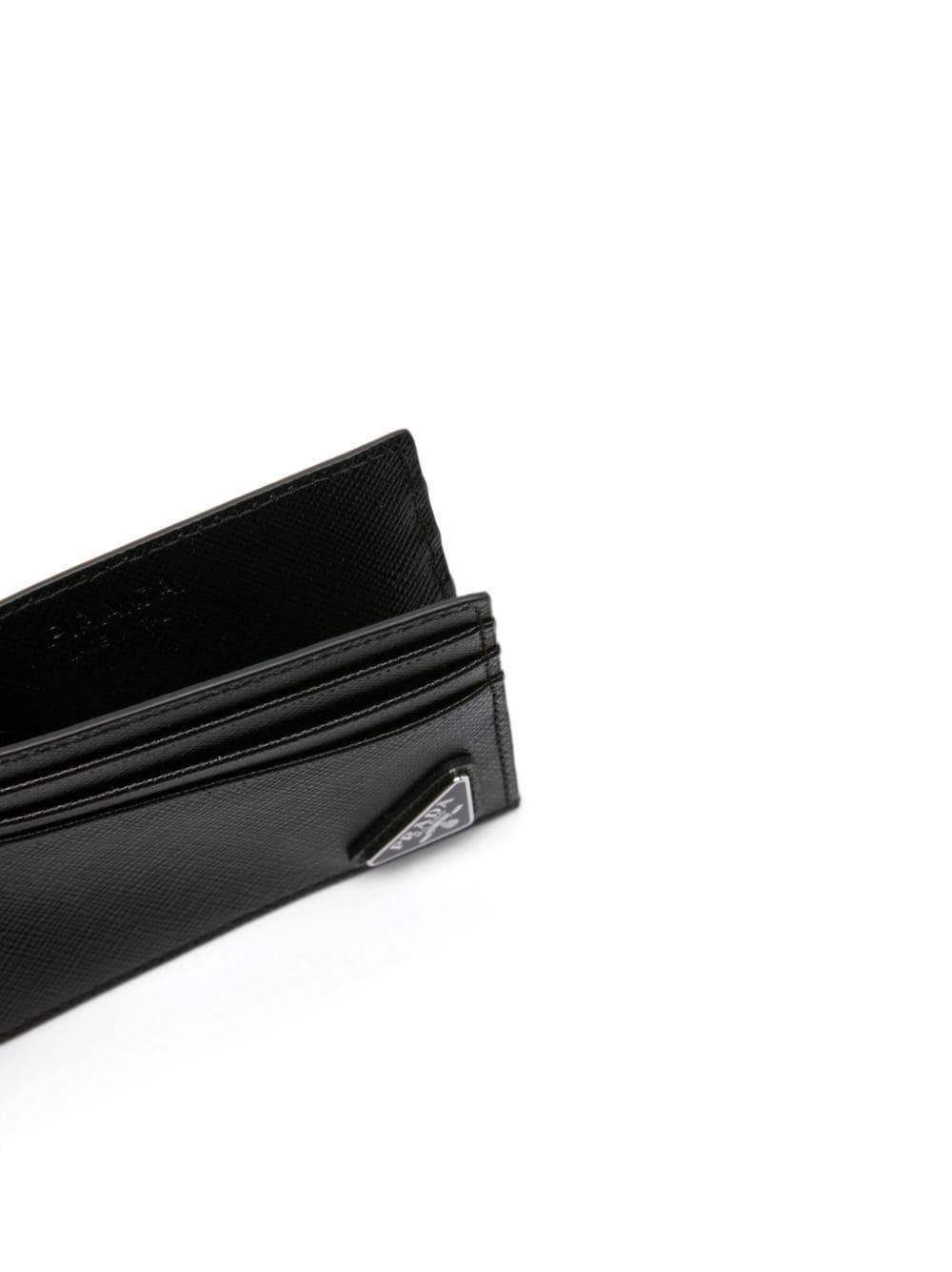 Logo plaque cardholder<BR/><BR/><BR/> 2MC223 QHHF0002 PRADA