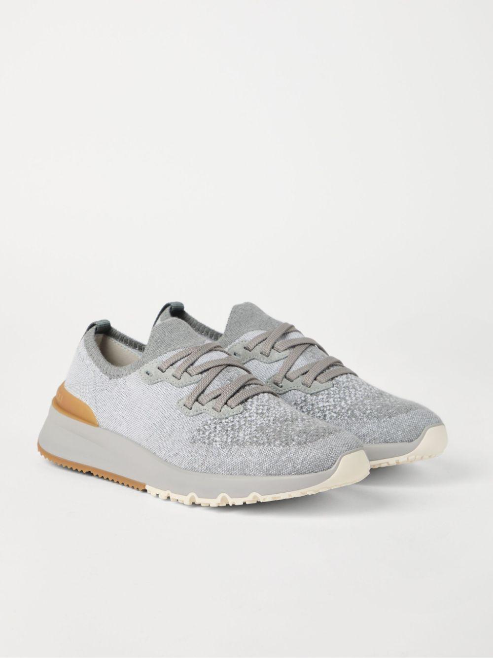 Tricot sneakers<BR/><BR/><BR/> MZUKISO250 CJN33 BRUNELLO CUCINELLI