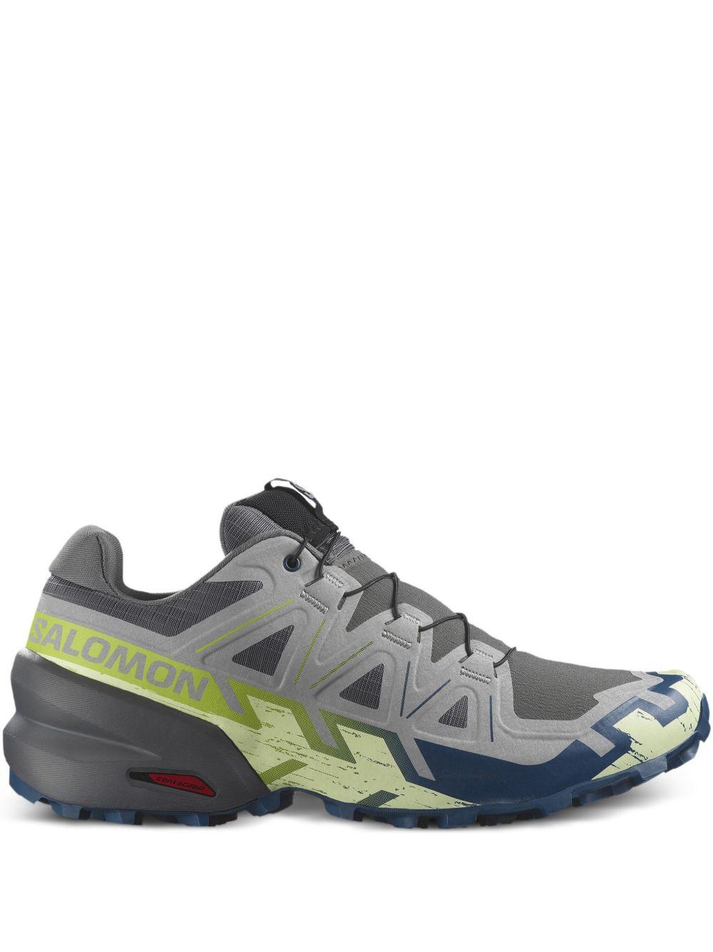 Speedcross 6 sneakers<BR/><BR/> L47810900 CASTLEROCK/LIME C/POSEID SALOMON