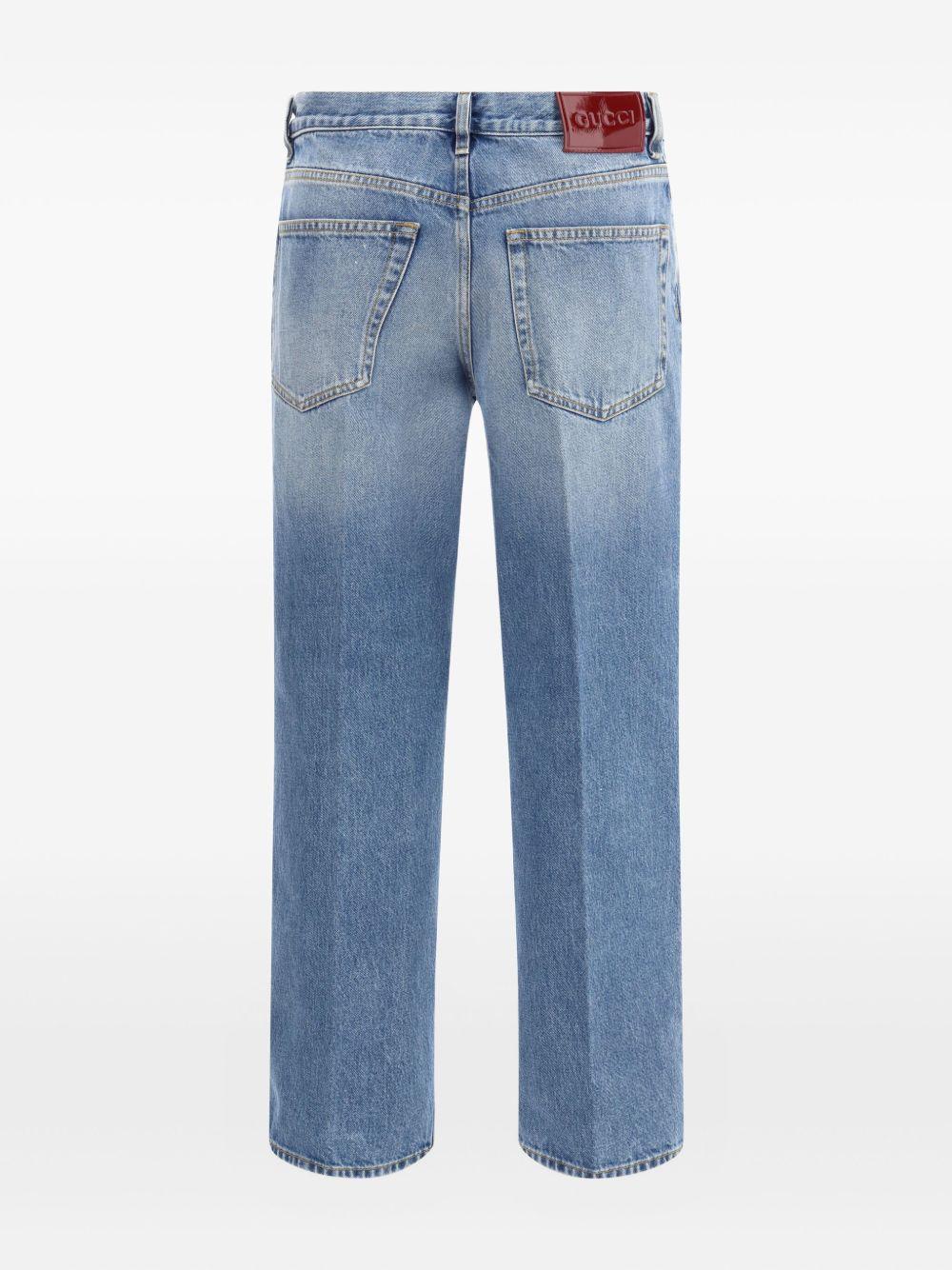 Straight fit denim pants 812233 XDC7S4009 GUCCI