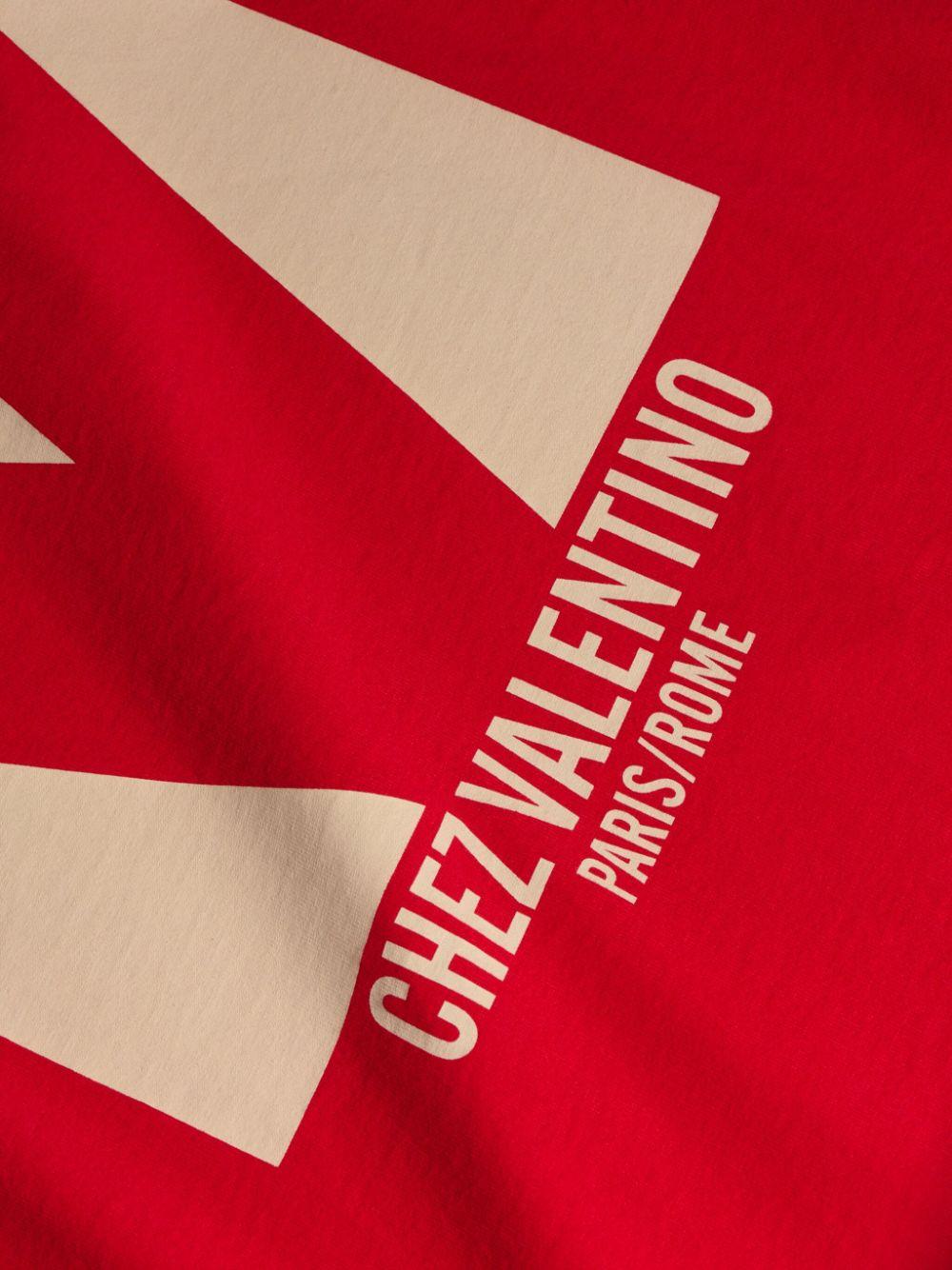 Chez Valentino T-shirt<BR/><BR/><BR/> 6V3MG16PAQ9 157 VALENTINO GARAVANI