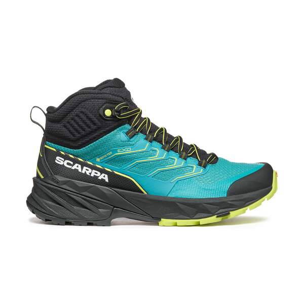 Fast hiking Rush 2 mid gtx shoes 63132202 BALTIC BLUE/SUNNY LIME SCARPA