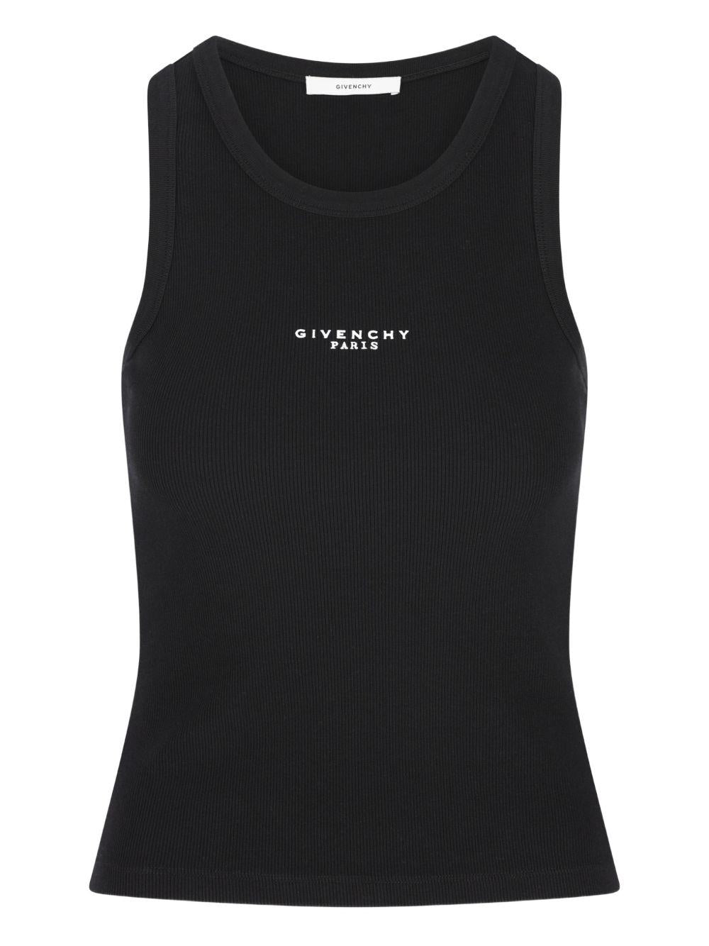 Slim fit tank top BW70FPP7BR 001 GIVENCHY
