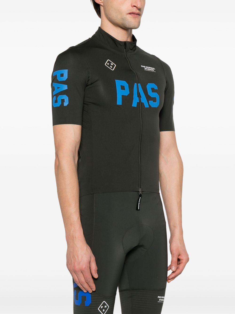 Logo jacket MJ4314AI DARKOLIVE PAS NORMAL STUDIOS