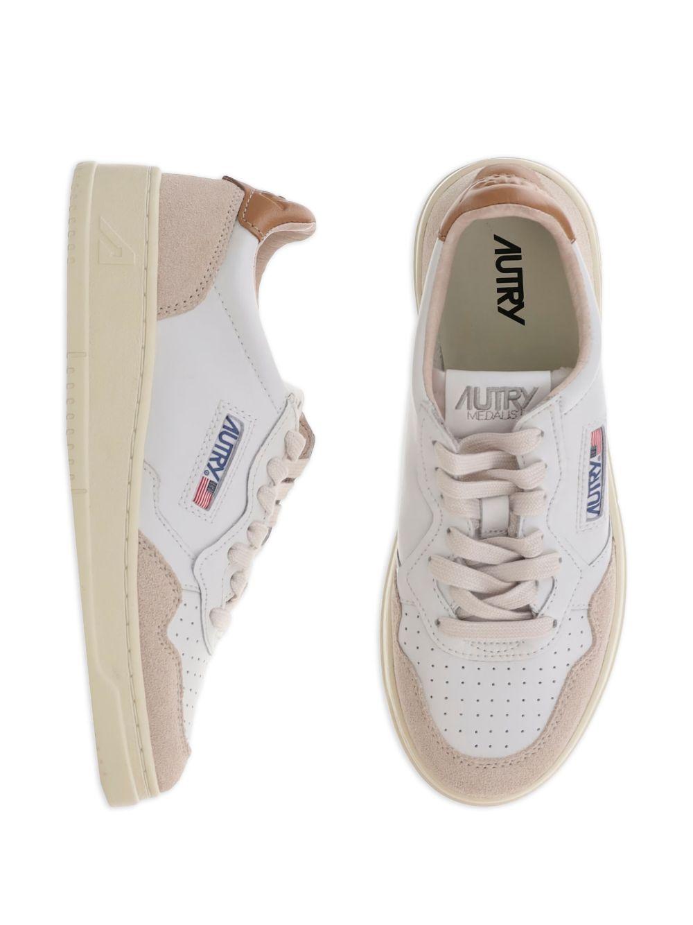 MEDALIST SNEAKERS AULM LS02WHT/BRNSUG AUTRY