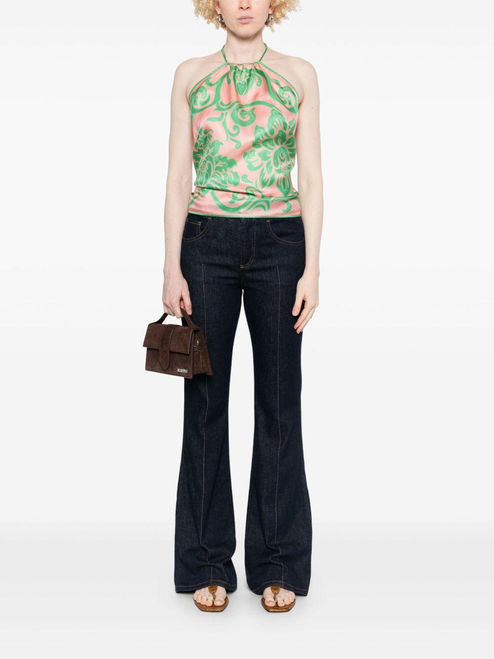Floral-print top WAXA0012 AK697X0875 ETRO