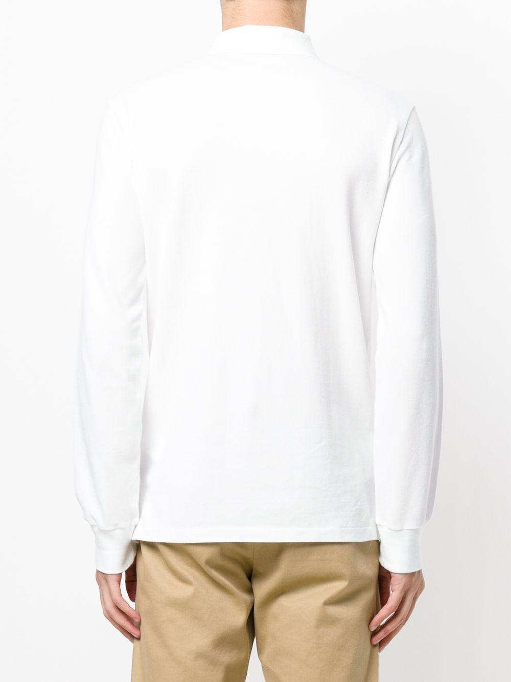 Contrast logo polo shirt<BR/><BR/><BR/> 710681126001 WHITE POLO RALPH LAUREN