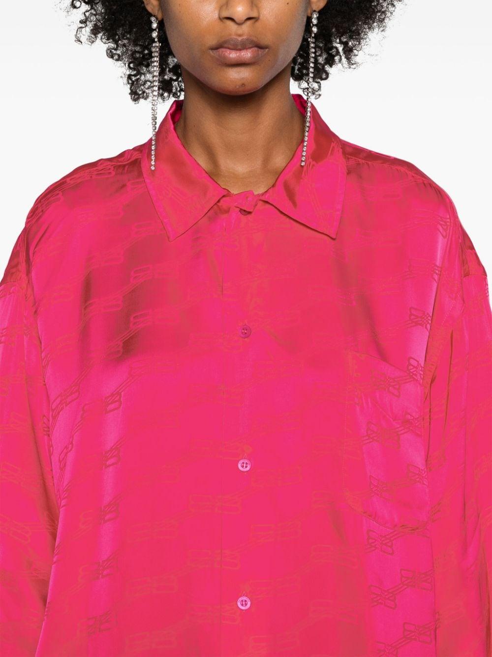 logo all-over shirt 681631 TMO685510 BALENCIAGA