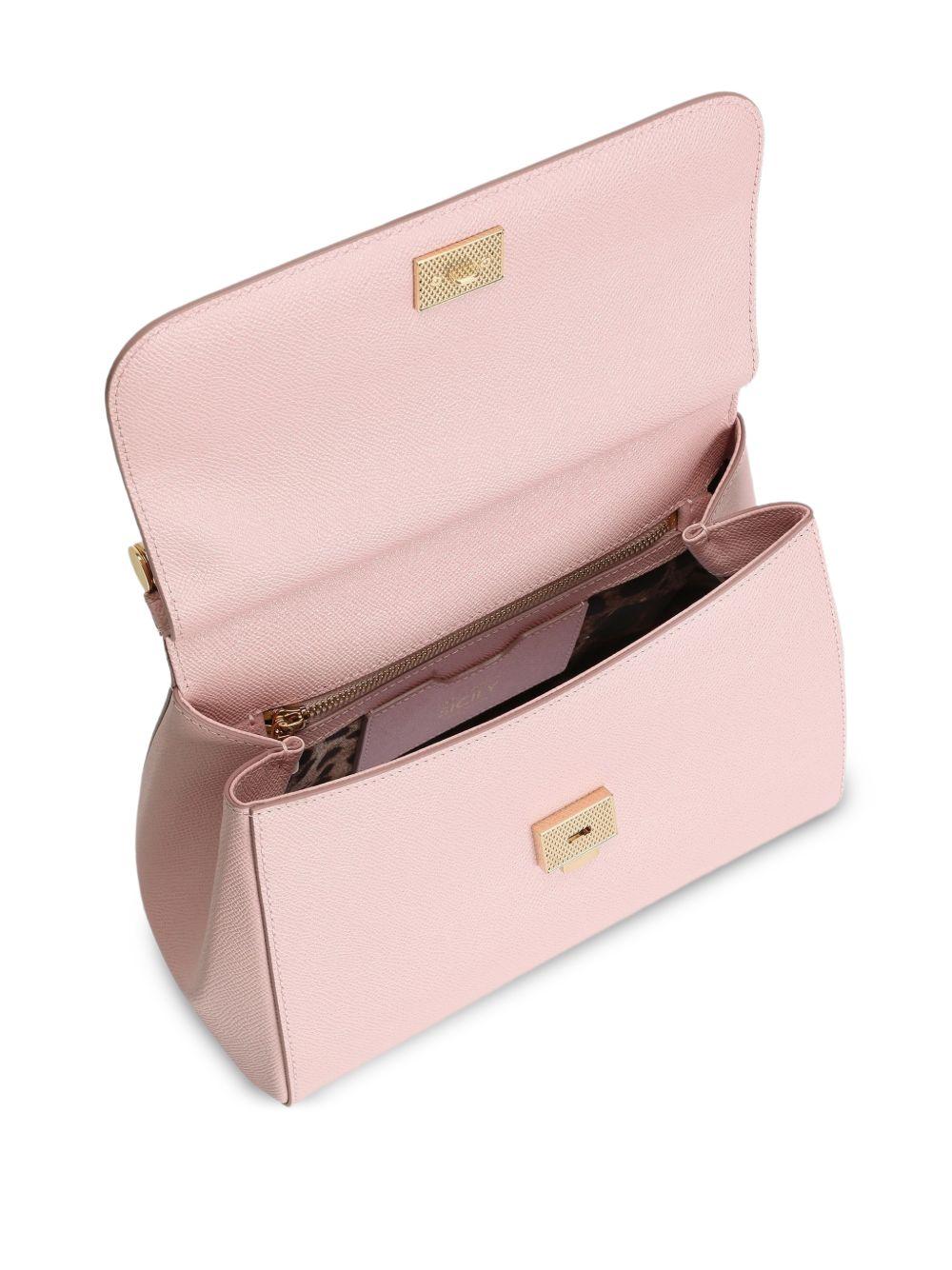 Large Sicily handbag in dauphine calfskin BB6002 B10018H402 DOLCE & GABBANA
