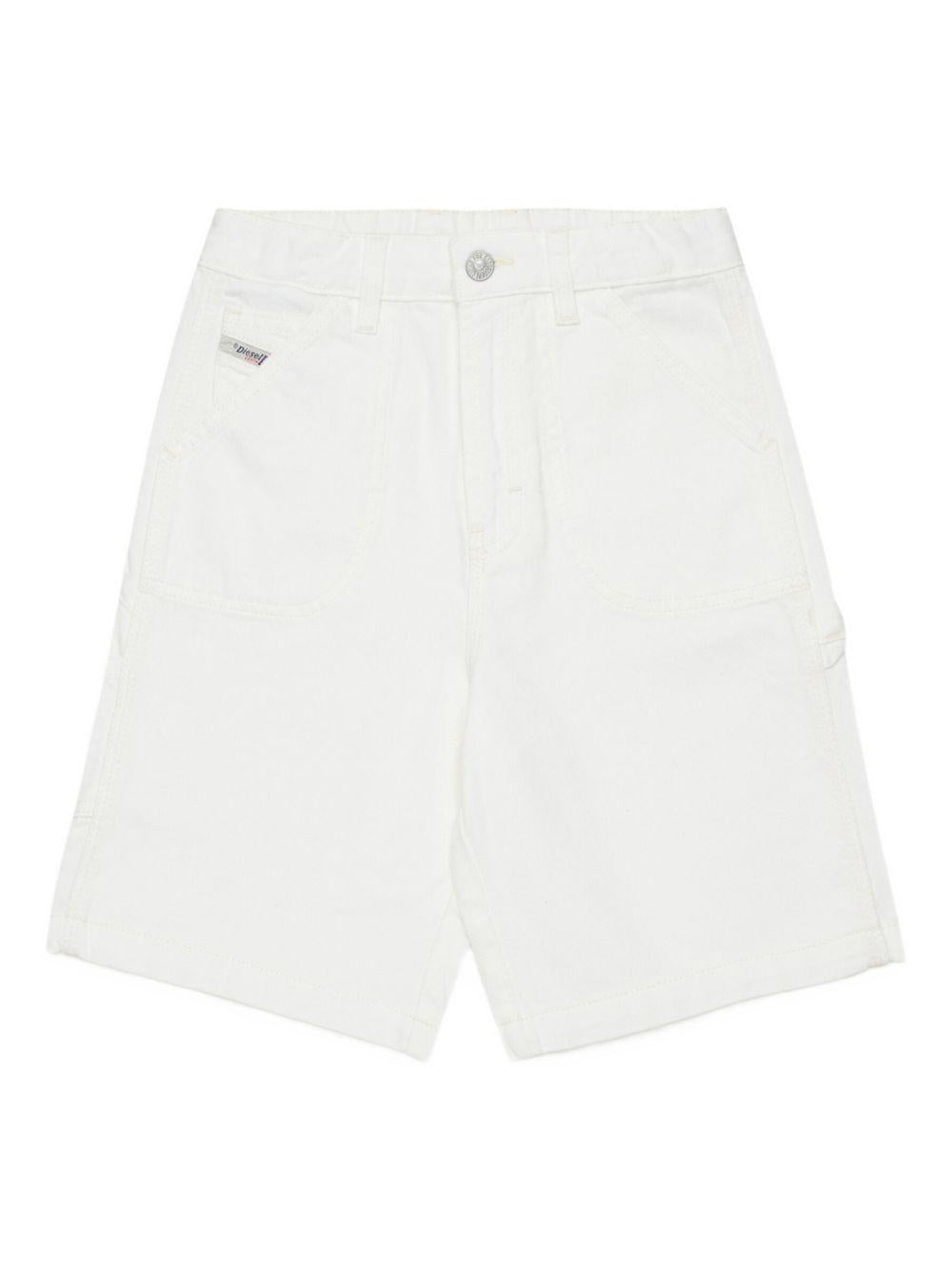 Denim shorts with utility pockets J02535 KXBRZK141 DIESEL KIDS