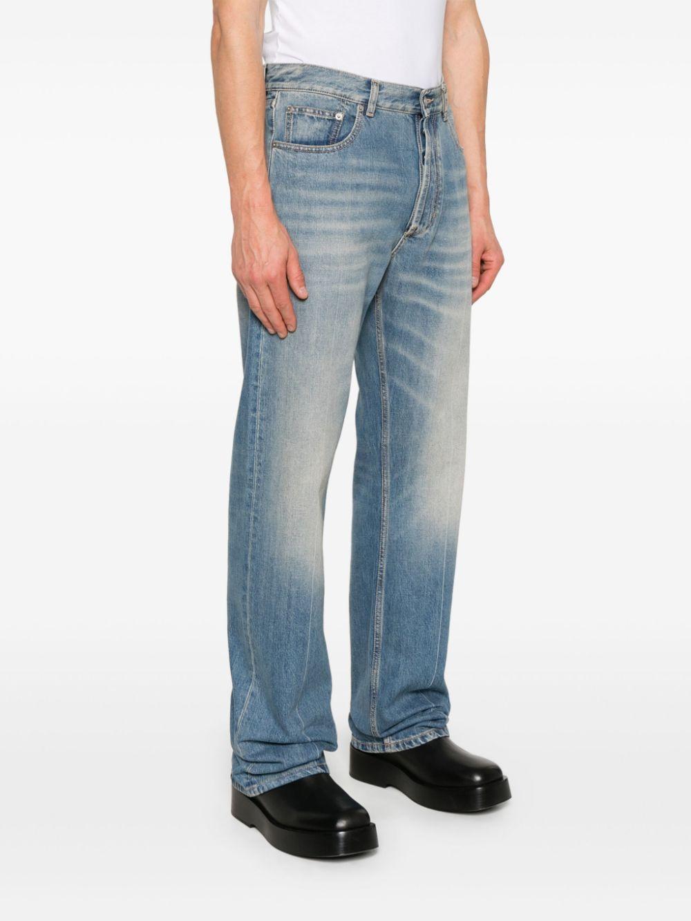 Straight-leg jeans<BR/><BR/><BR/> 814645 QYAA94211 ALEXANDER MCQUEEN