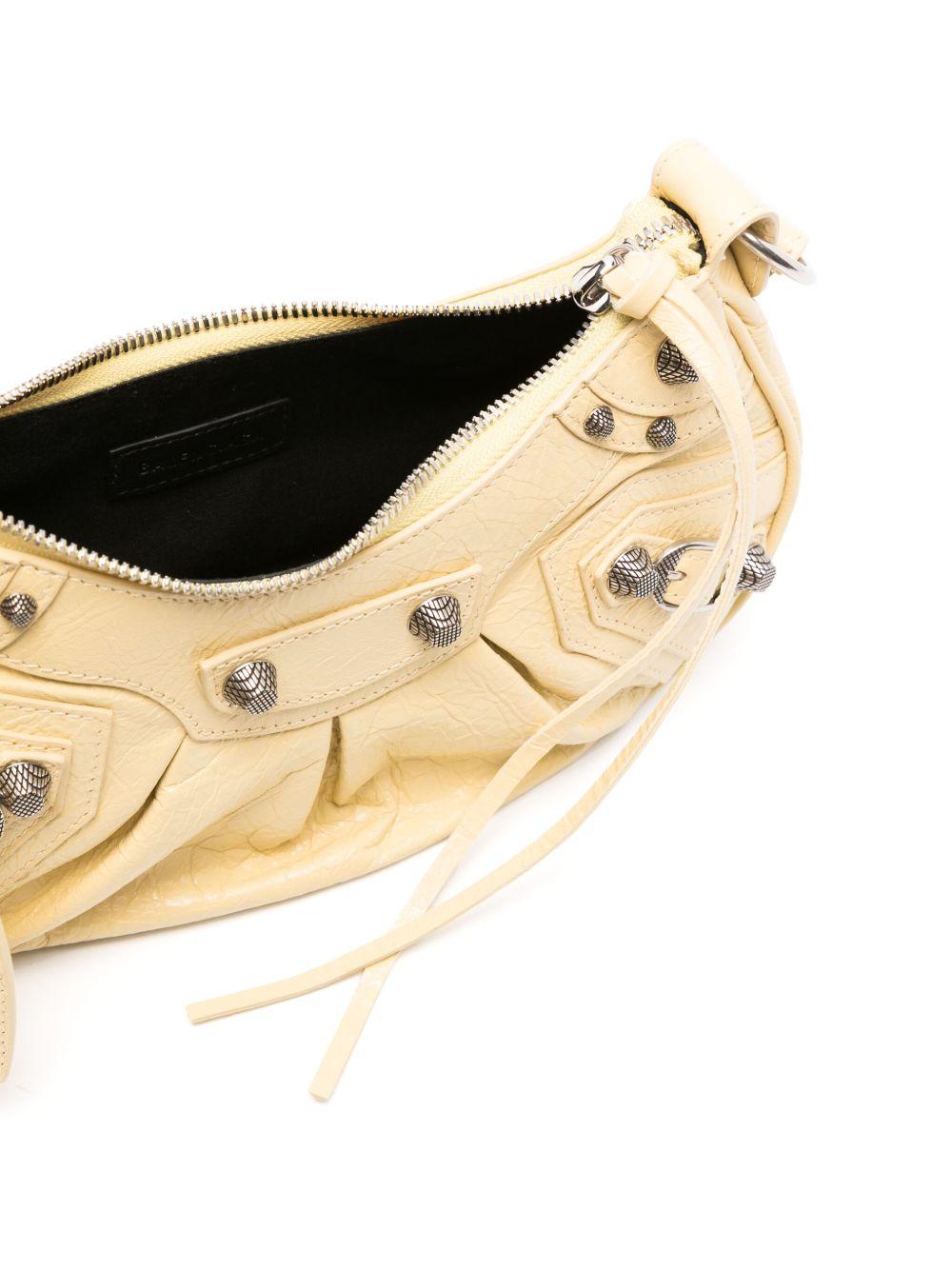 Le Cagole Xs Leather Shoulder Bag 671309 1VG9Y7636 BALENCIAGA