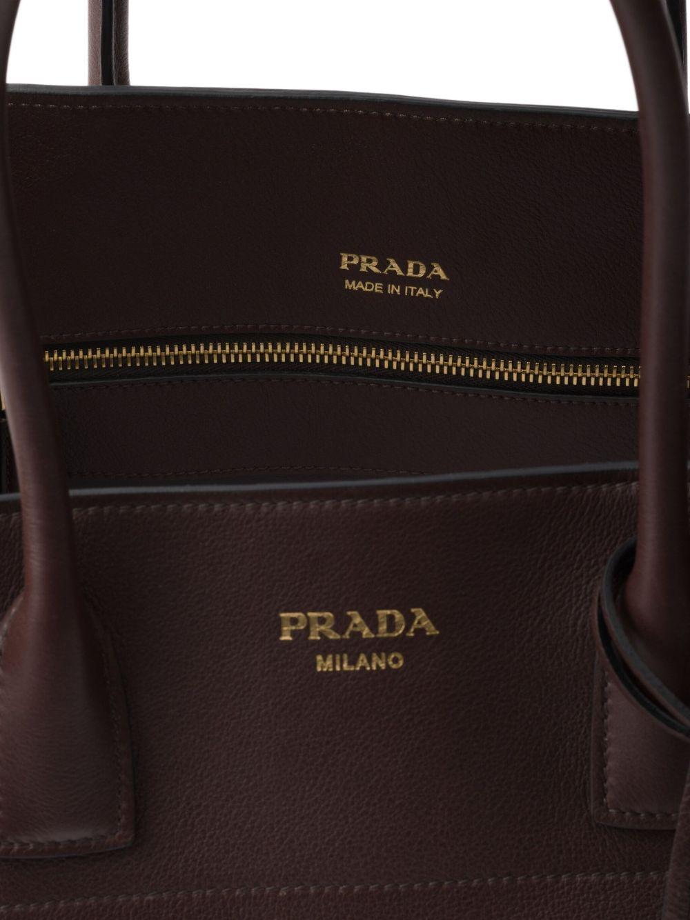 Large leather tote bag 1BG571 2CYSF04LB PRADA