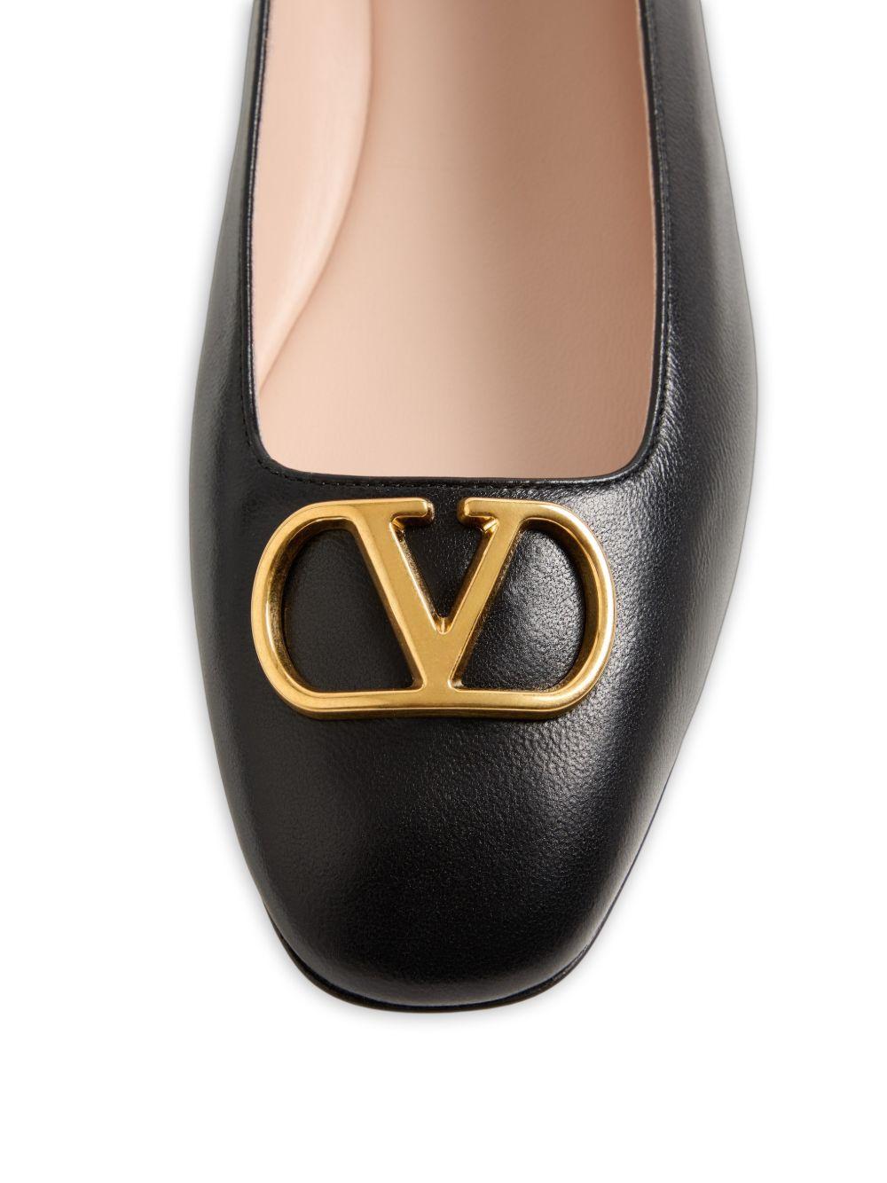 VLogo Signature Ballerina In Nappa 8W0S0PI8RRE 0NO VALENTINO GARAVANI