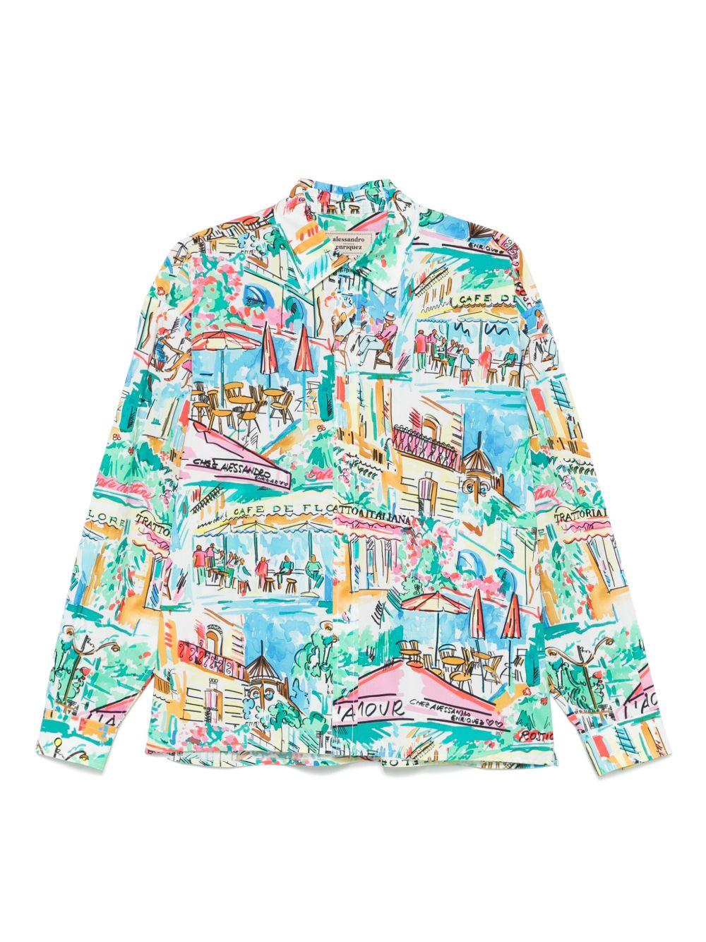 L'Amour shirt AE-S39-PO CAFDF ALESSANDRO ENRIQUEZ