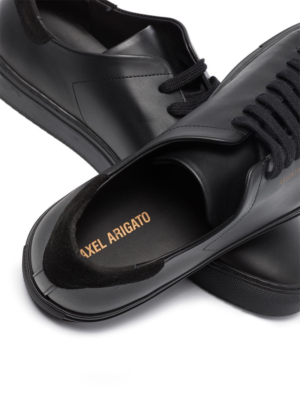 Clean 90 low-top sneakers<BR/><BR/><BR/> 28116 BLACK LEATHER AXEL ARIGATO