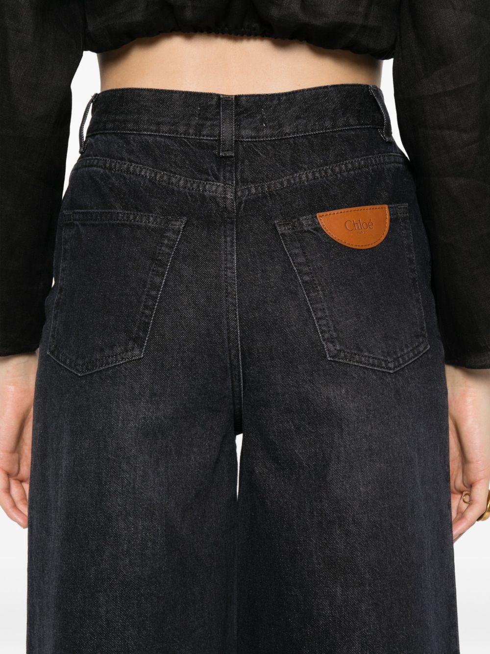 High-rise wide-leg jeans CH25ADP02156 075 CHLOÉ