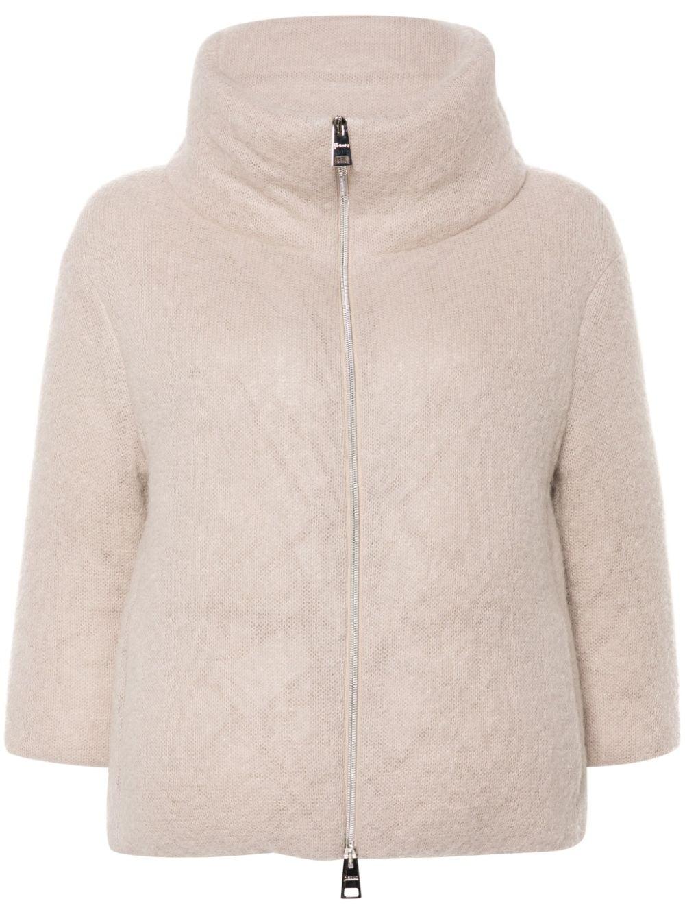 Knitted puffer jacket<BR/><BR/><BR/> PI00130DR 334141985 HERNO