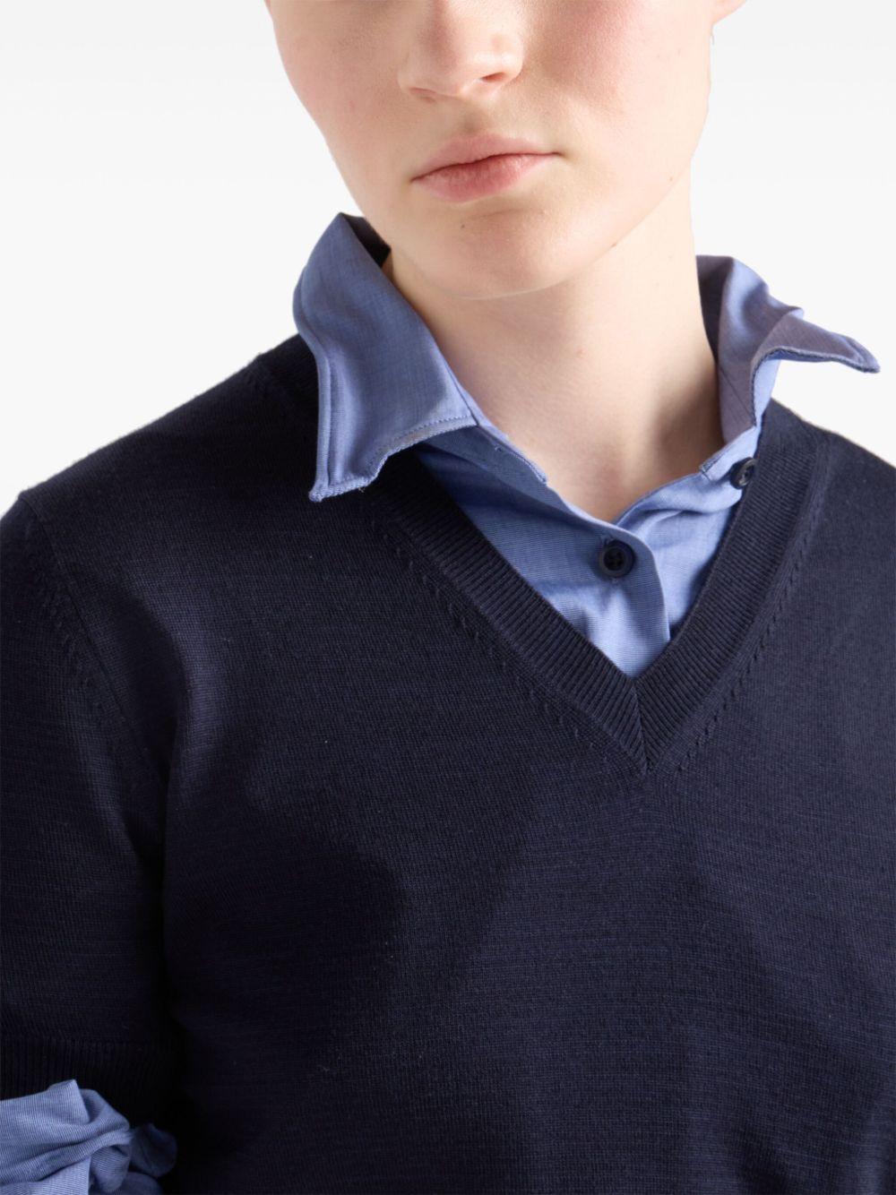 Wool top<BR/><BR/><BR/> P24M2R 16SWF0008 PRADA