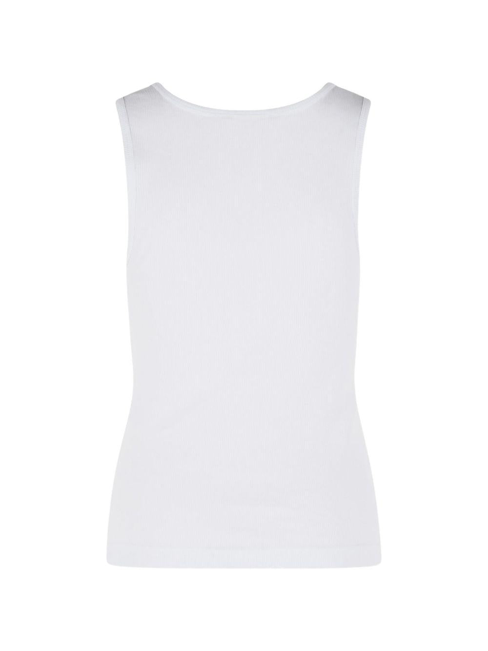 ribbed logo tank top F8V40Z GDDL8W0800 DOLCE & GABBANA