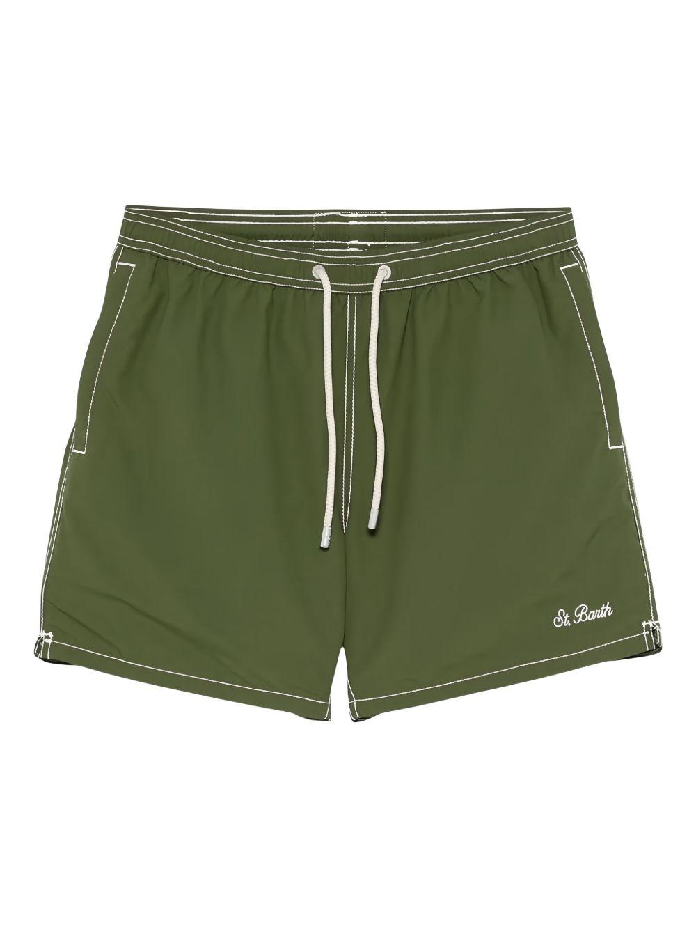 Patmos beach shorts PATMOS 00135HSB 52 EMB MC2 SAINT BARTH
