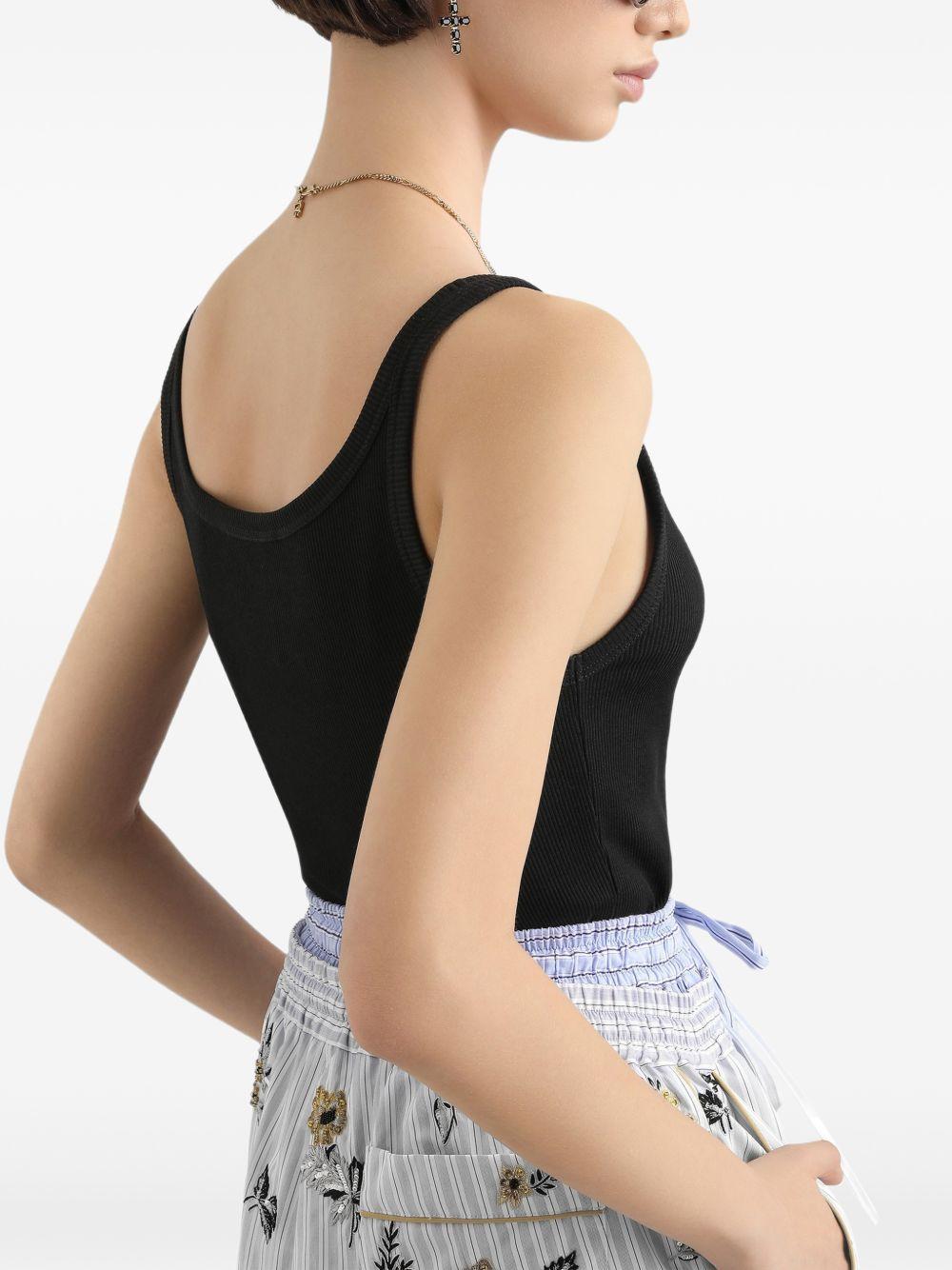 Ribbed tank top F8W45T FU7AVN0000 DOLCE & GABBANA