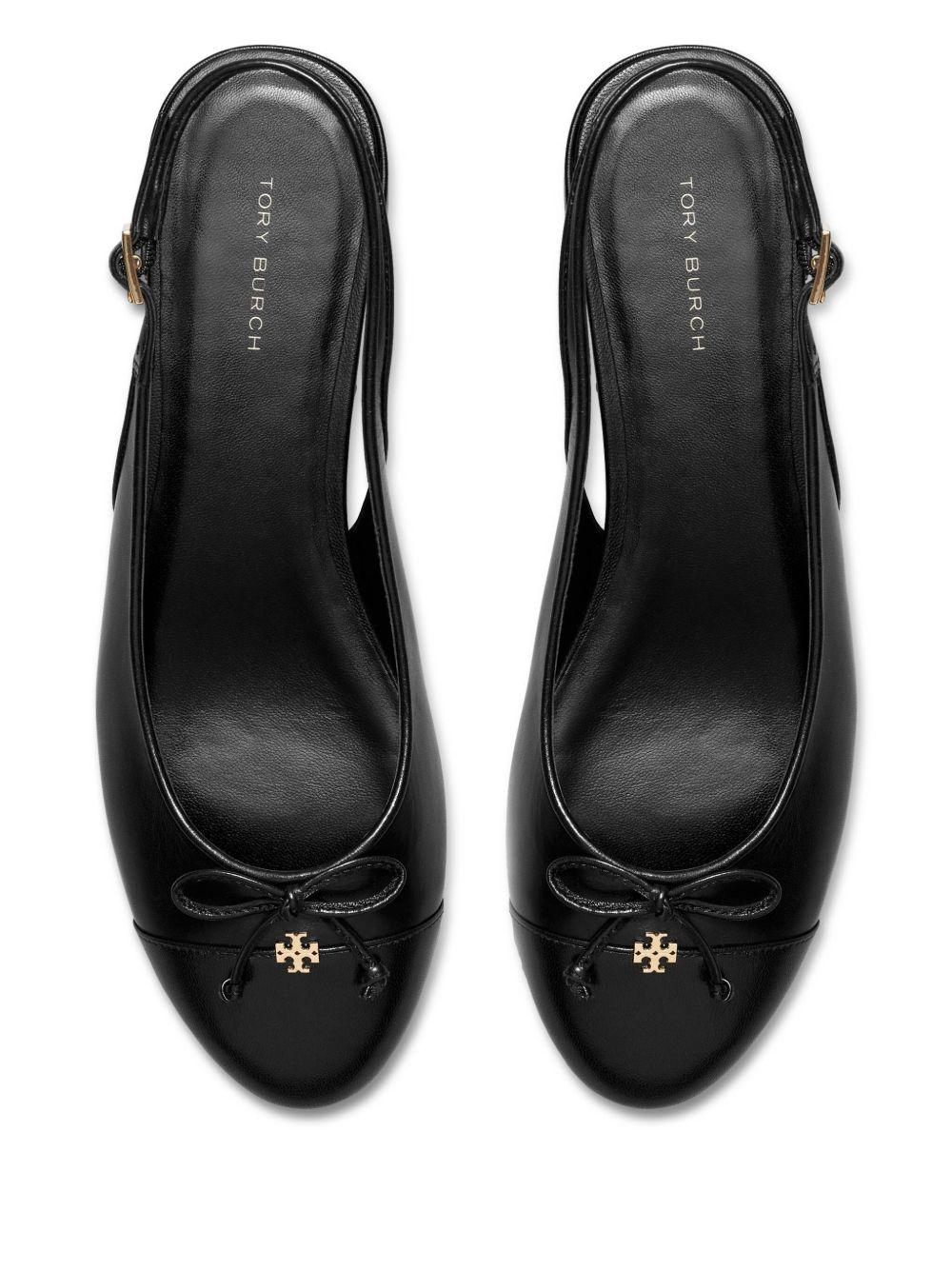 Logo paque ballerina shoes 166592 004 TORY BURCH
