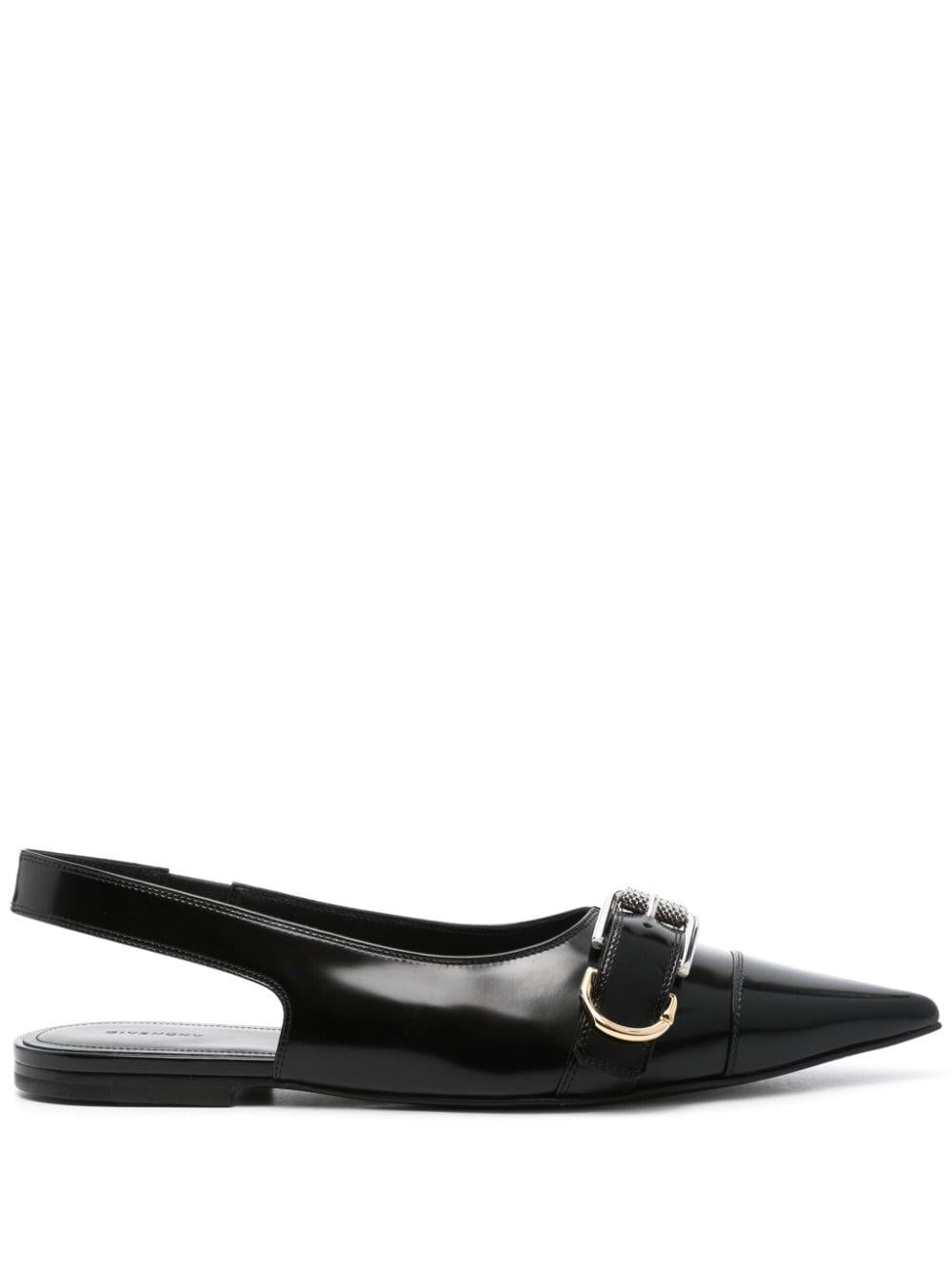 Voyou ballet flats<BR/><BR/><BR/> BE500SE28Z 001 GIVENCHY