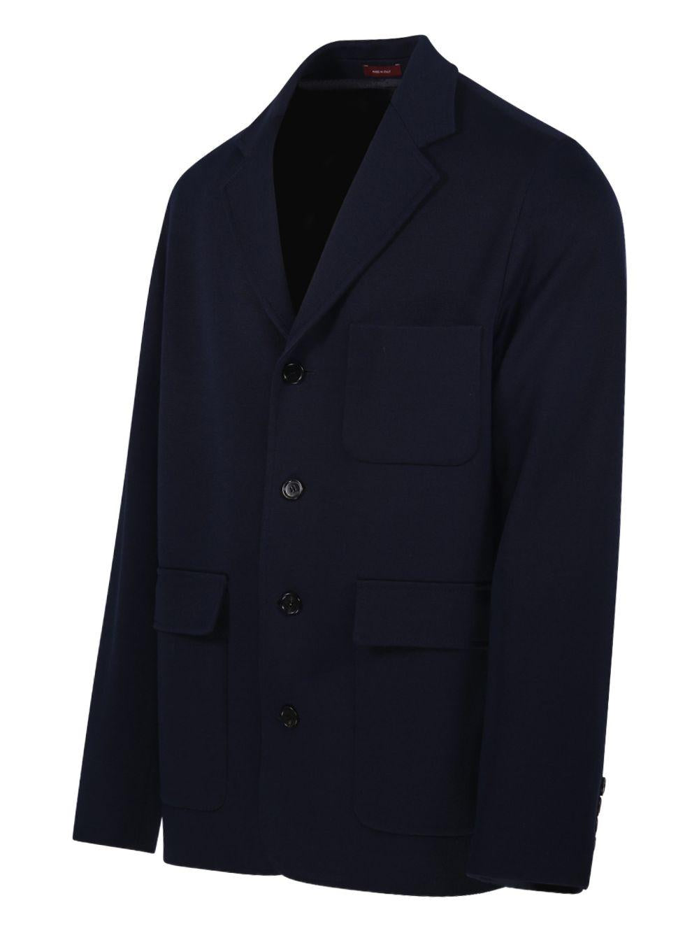 Single-brest cotton jersey jacket 846713 ZAM6R4240 GUCCI