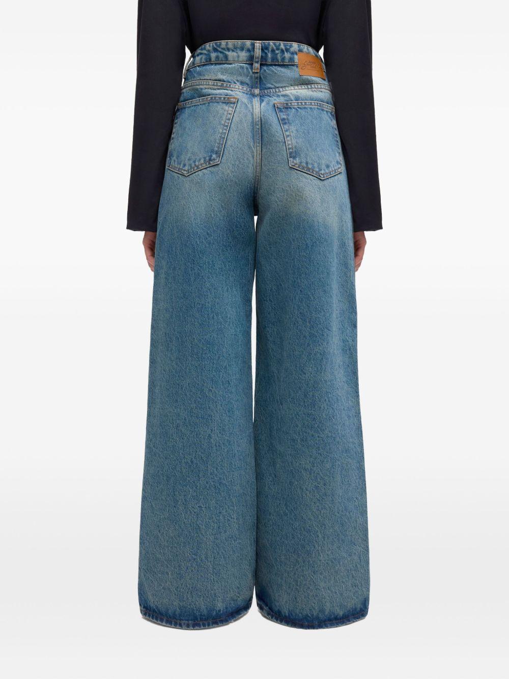 Lari Jeans in Tint Rigid Denim A1100094 567 GANNI