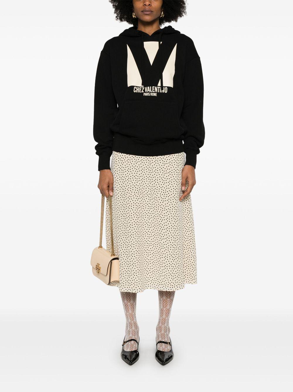 Chez Valentino hoodie 6B3MF24I960 0NO VALENTINO GARAVANI