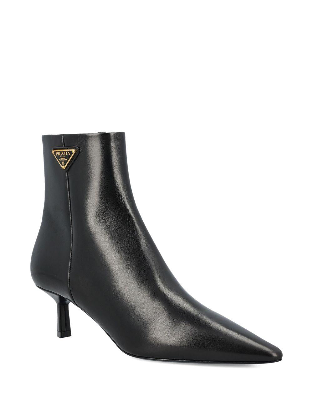 Nappa leather booties 1T217O070 F-055F0002 PRADA