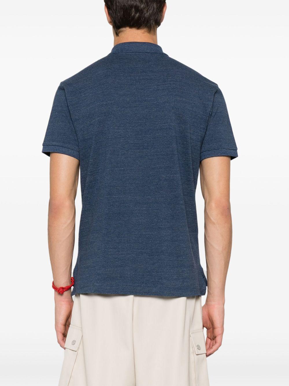 Polo Pony cotton polo shirt<BR/><BR/> 710666998005 CLASSIC ROYAL HEATHER POLO RALPH LAUREN