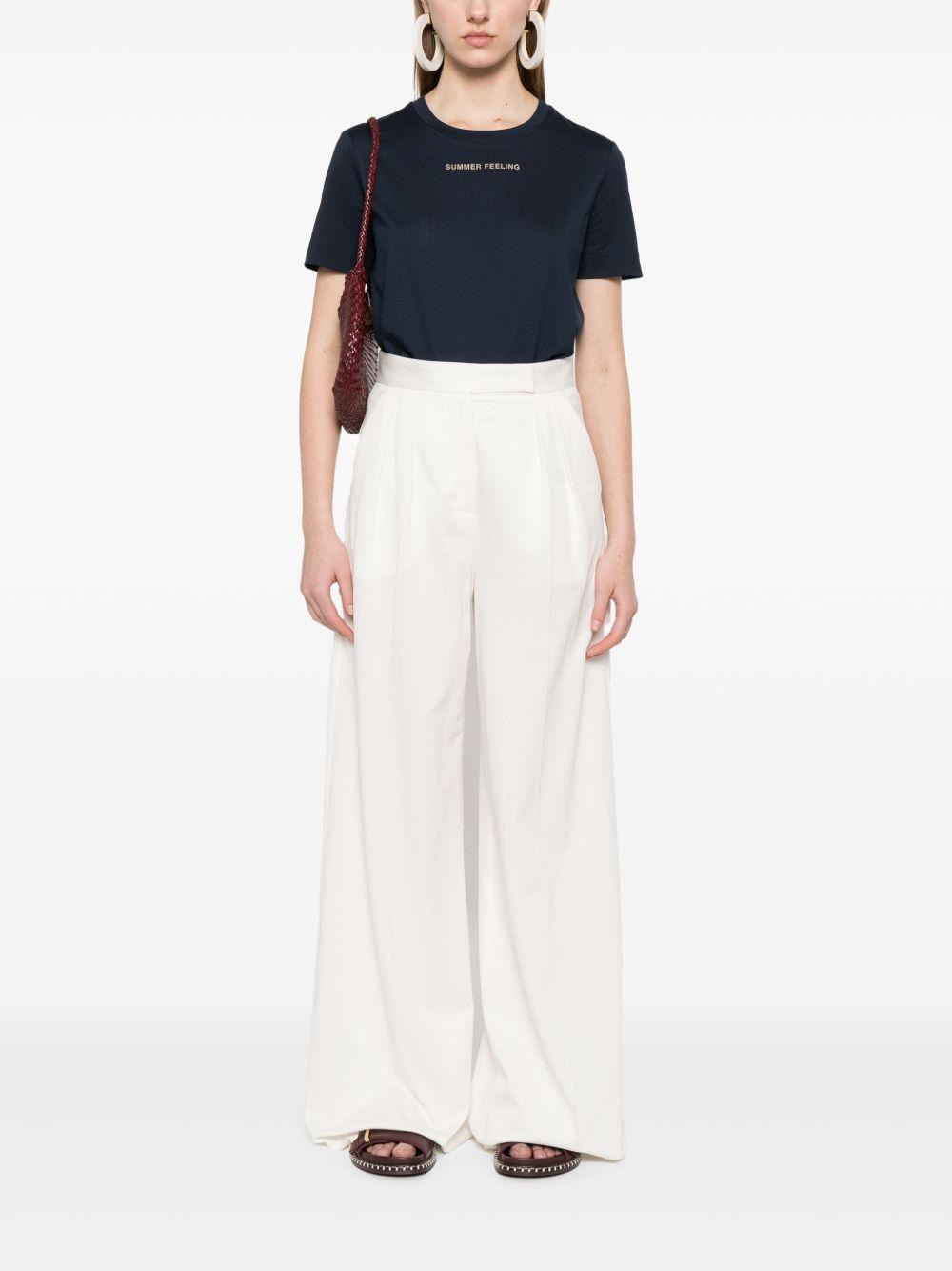 Lusso T-shirt<BR/><BR/> 2519971033 LUSSO009 S MAX MARA