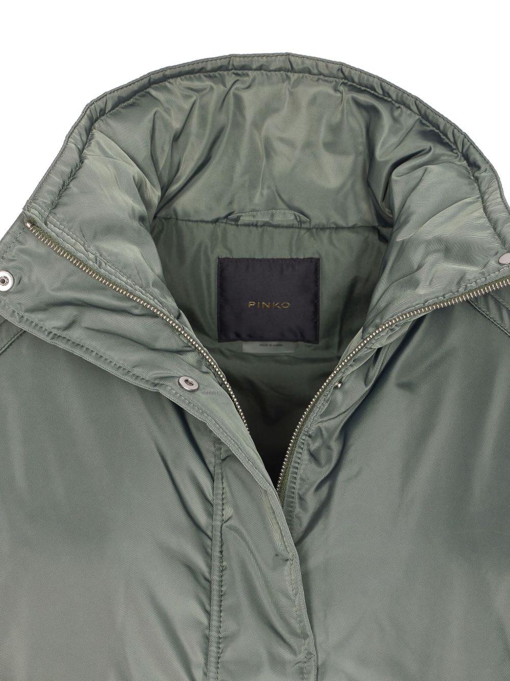 Technical fabric down vest 105943 A2Y0X84 PINKO